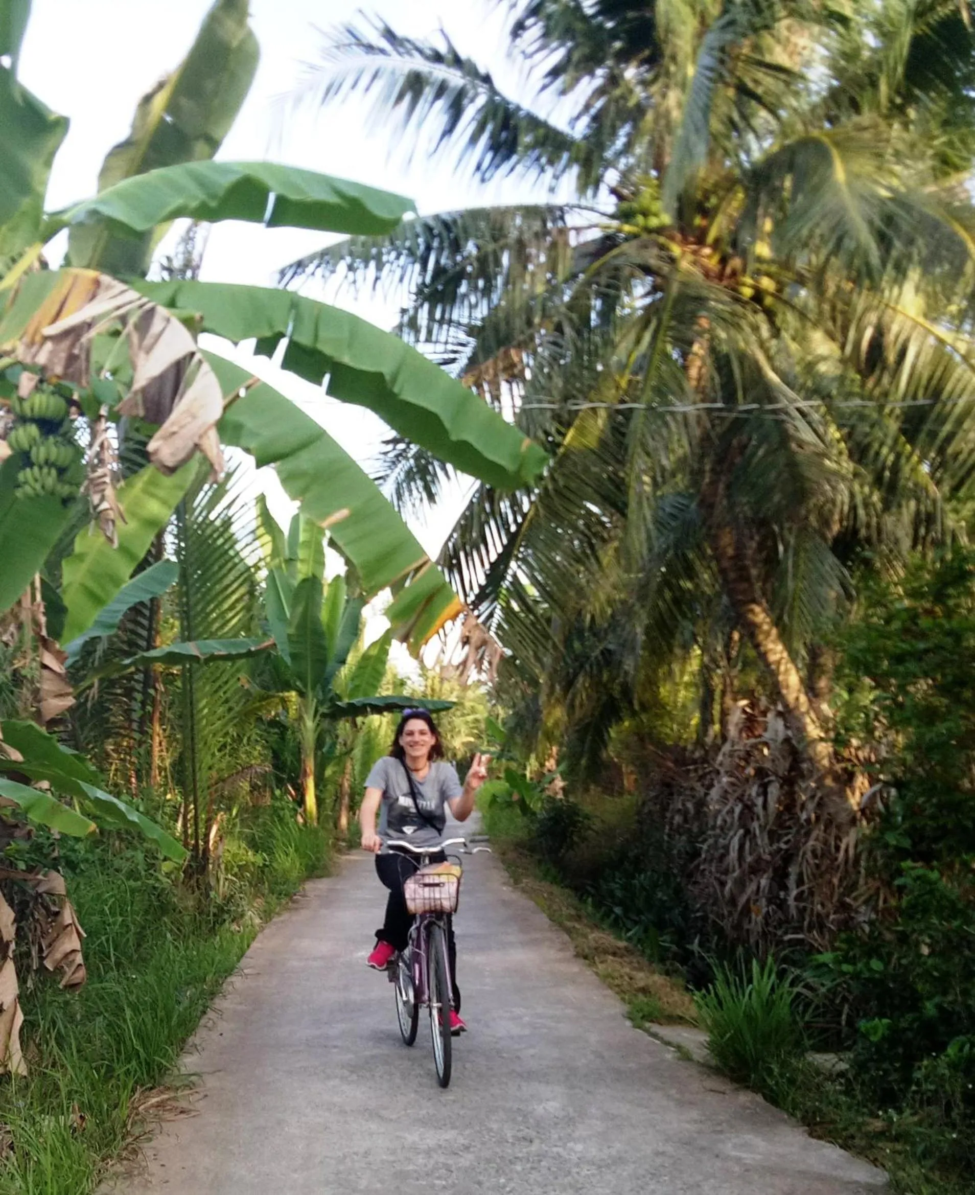 Property building in Ben Tre Farm Stay