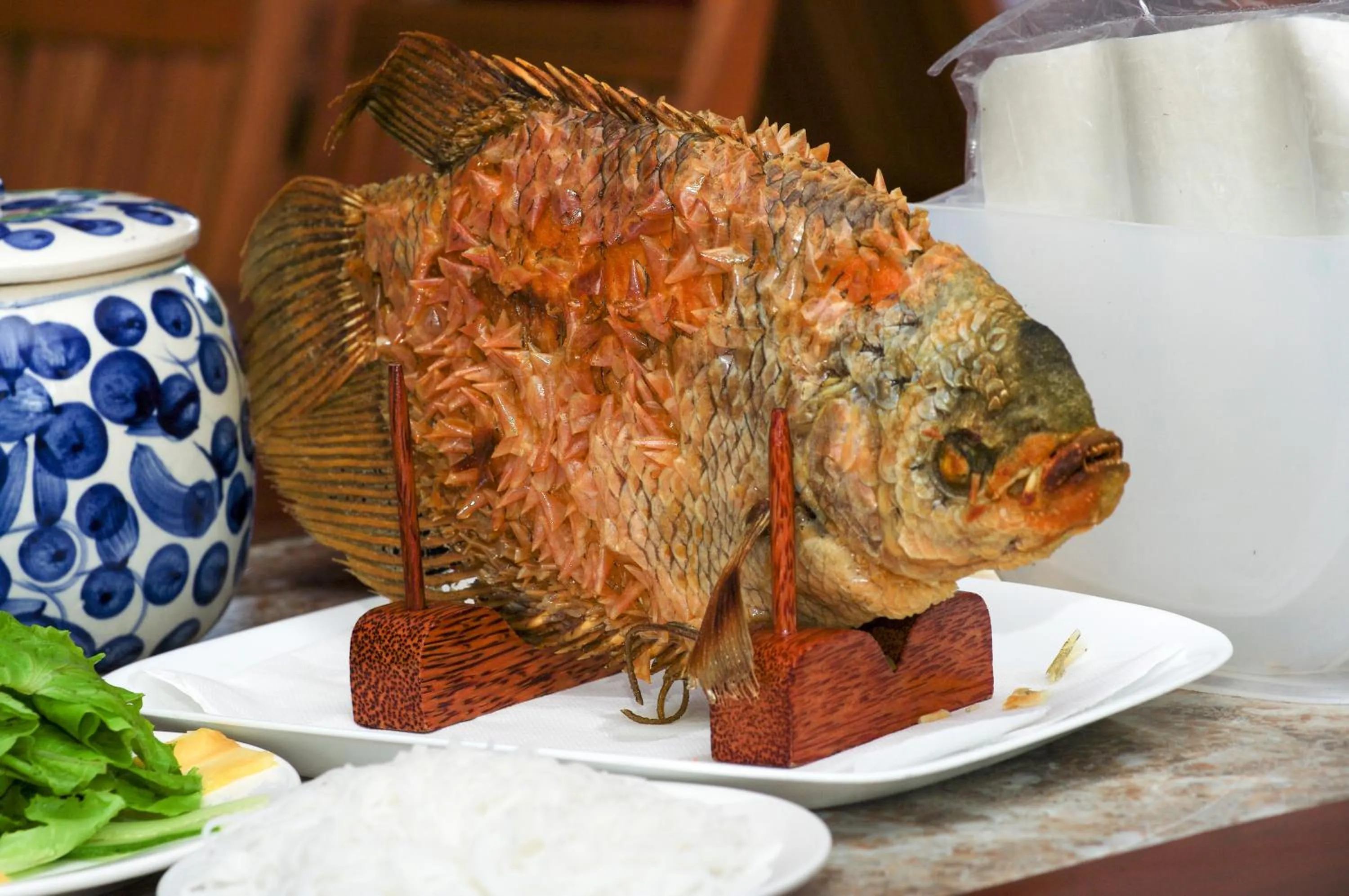 Food and drinks in Ben Tre Farm Stay