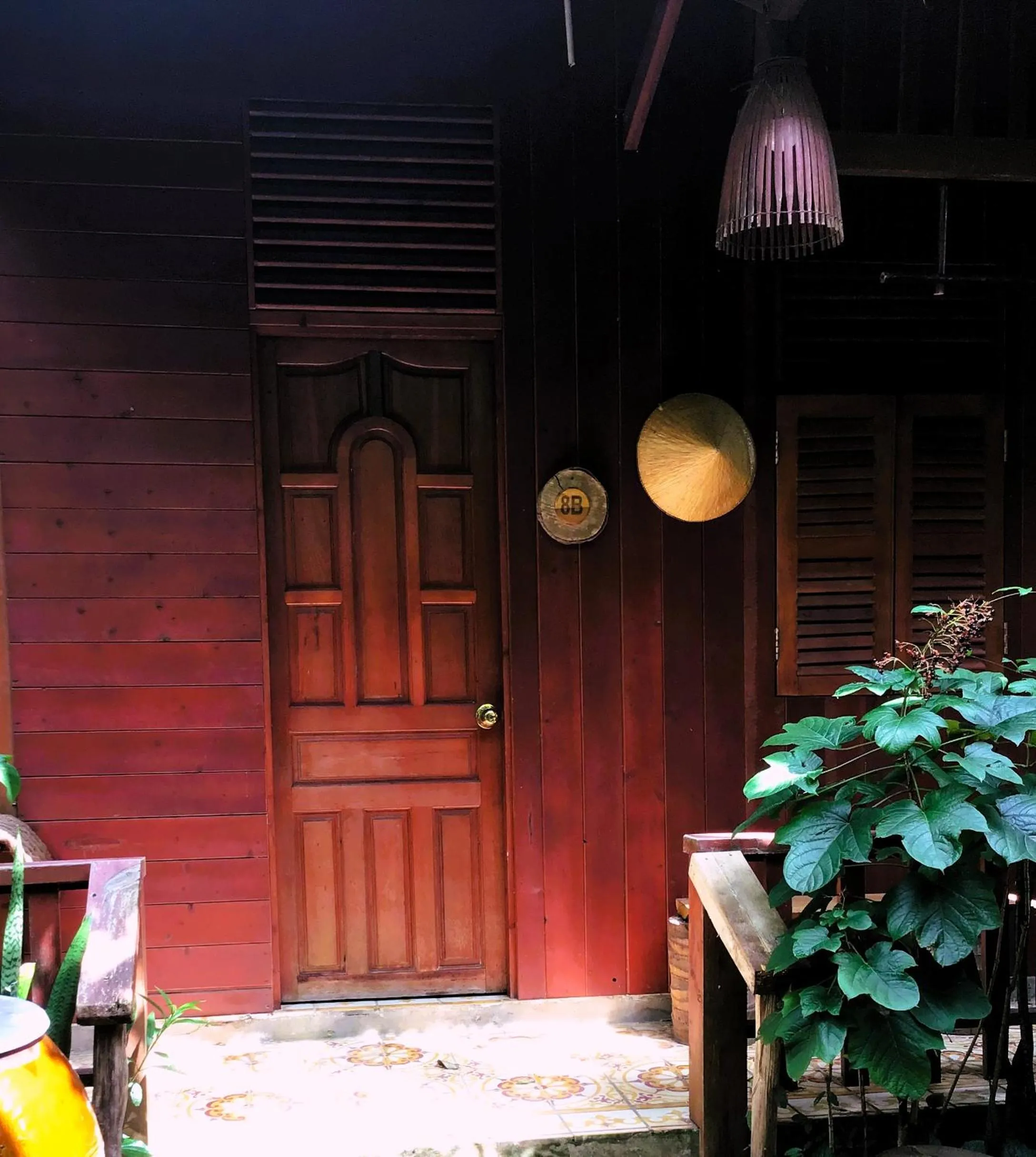 Property building in Ben Tre Farm Stay