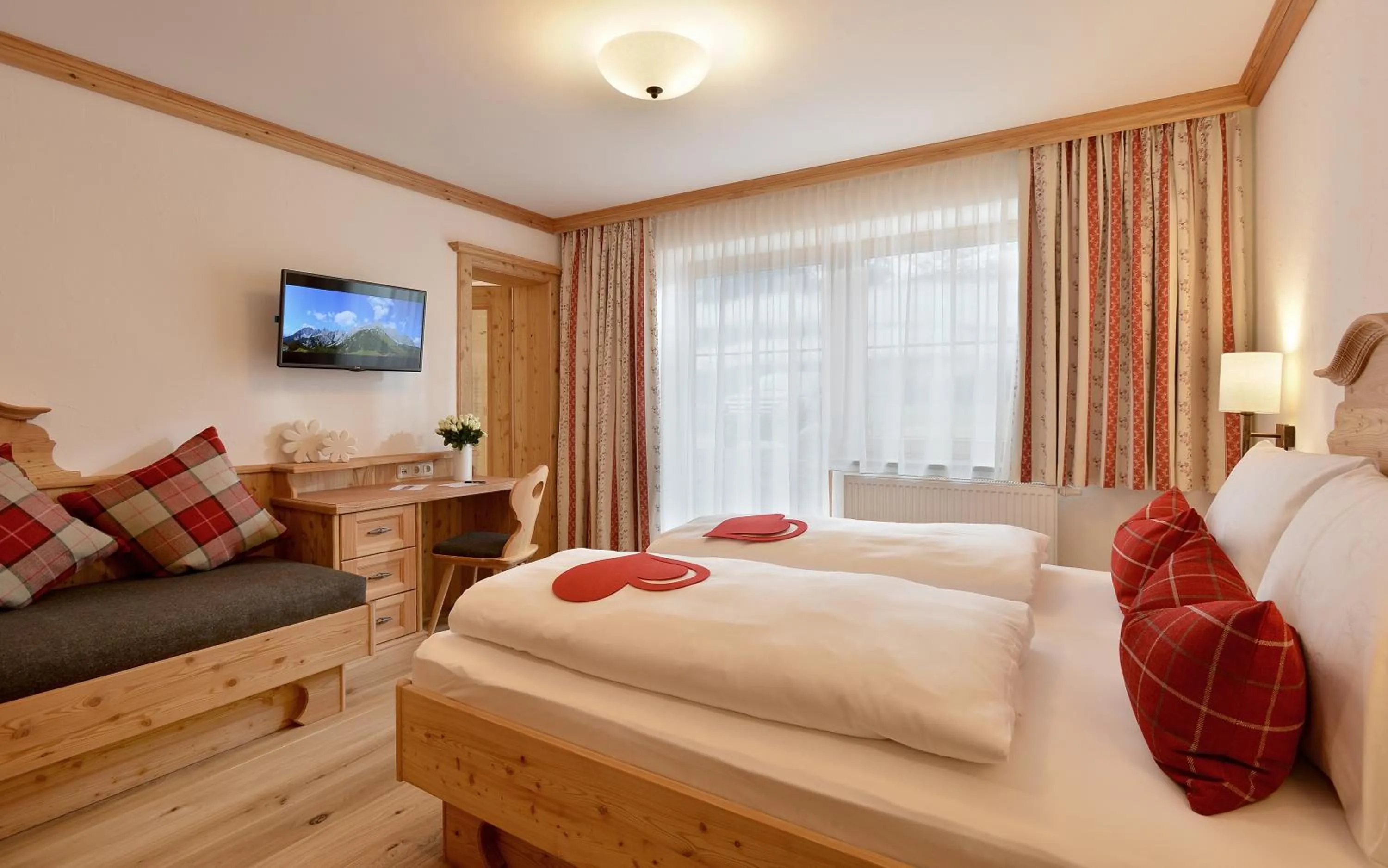 Bed in Hotel Ritterhof Ellmau