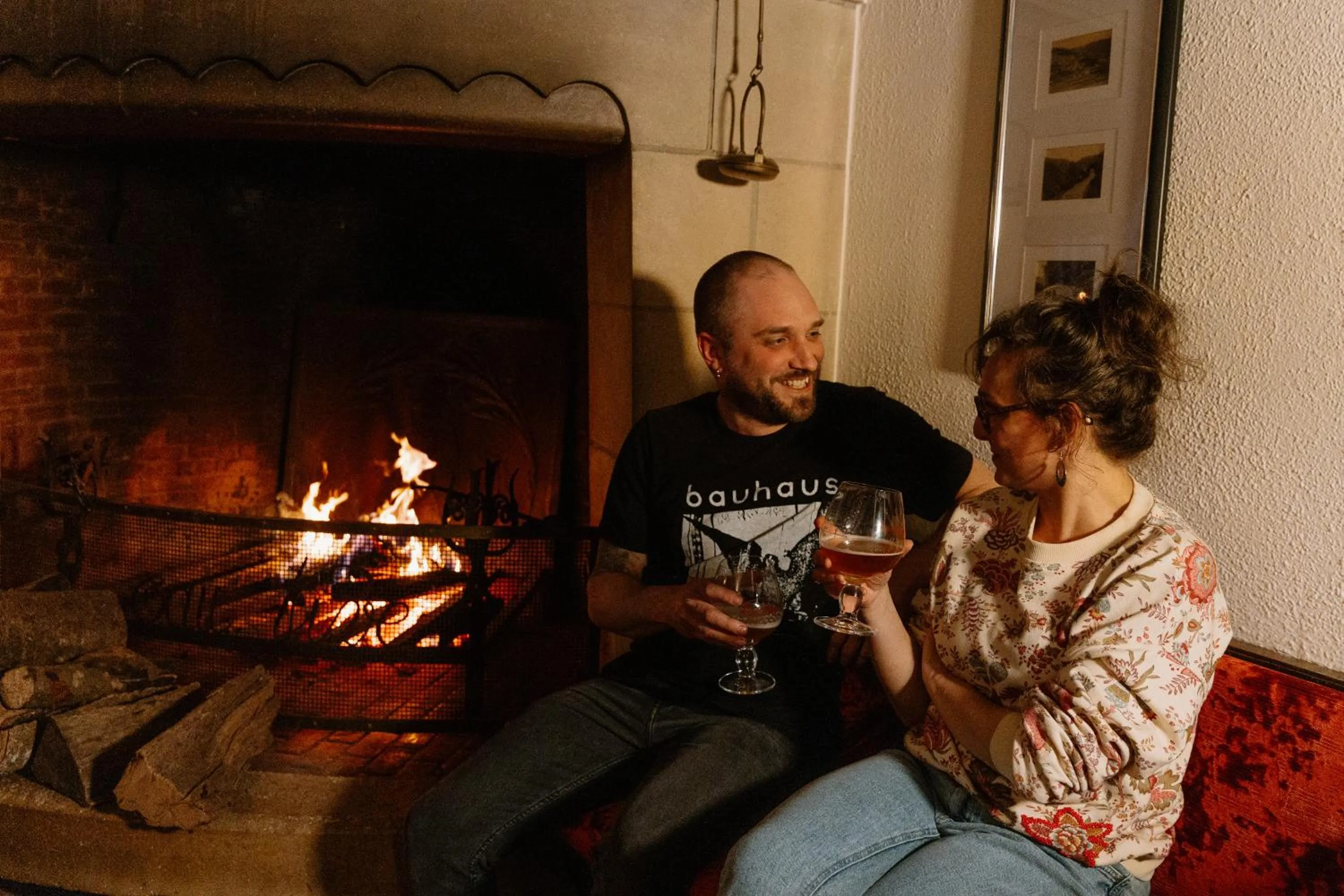 Lounge or bar in Hotel L'eau Vive