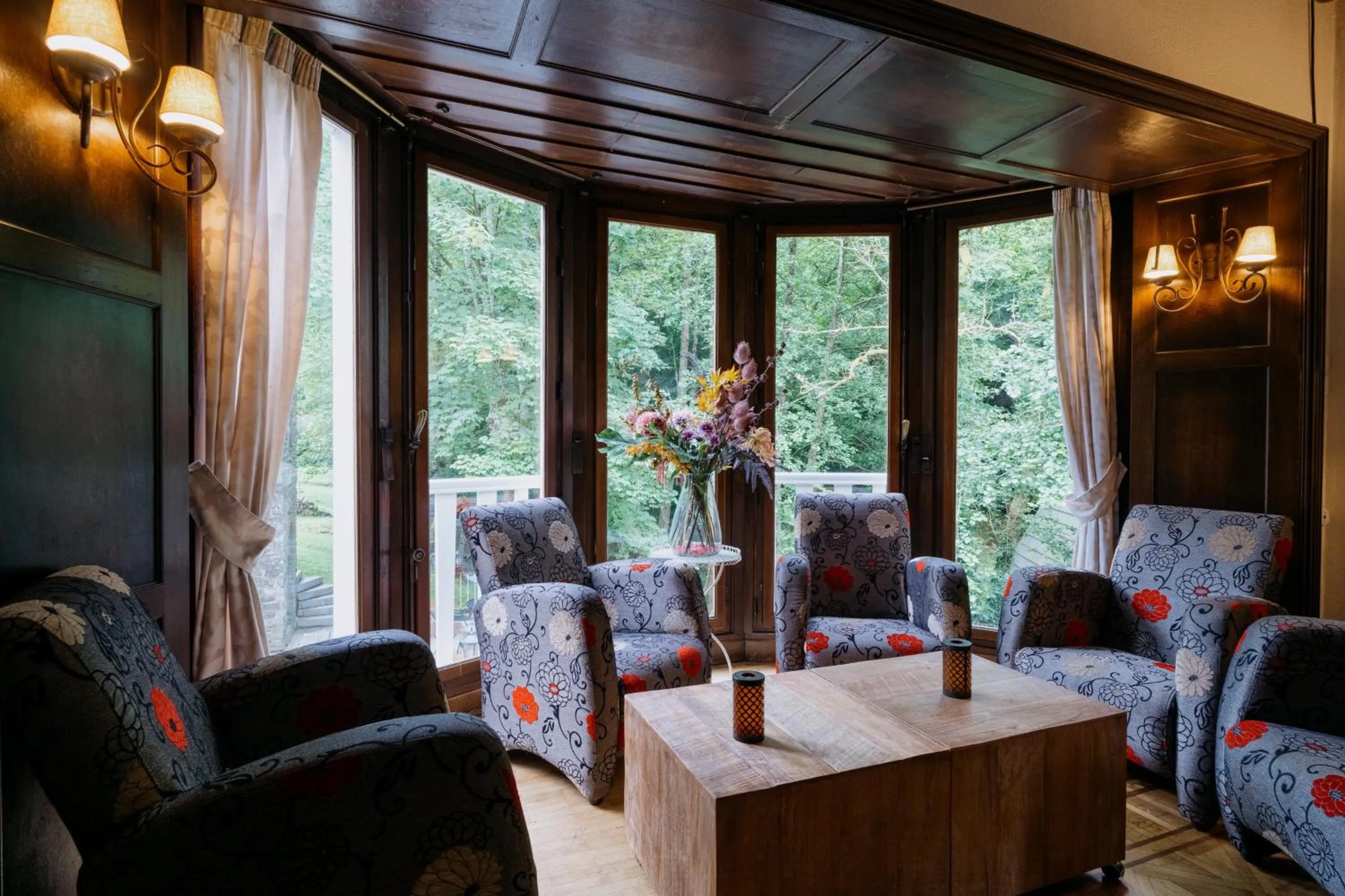 Living room in Hotel L'eau Vive