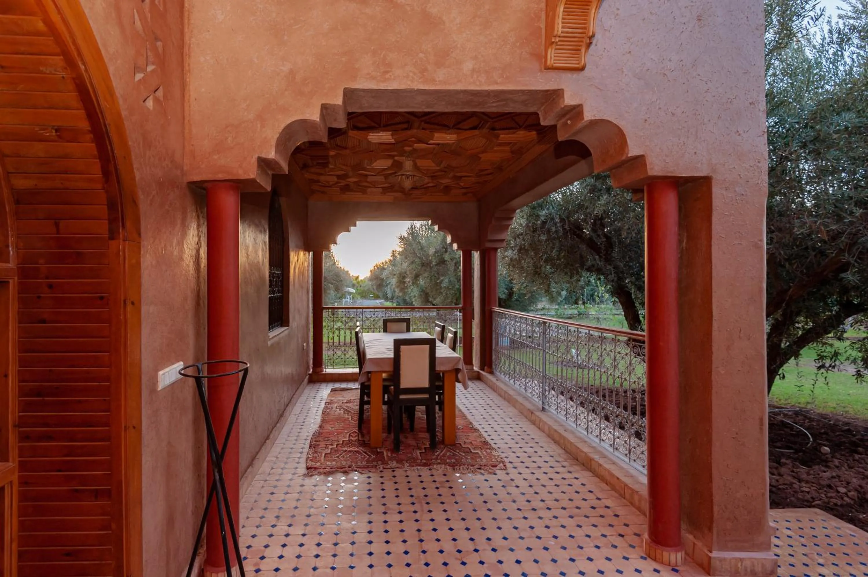 Patio in Ferme Sidi Safou & Spa