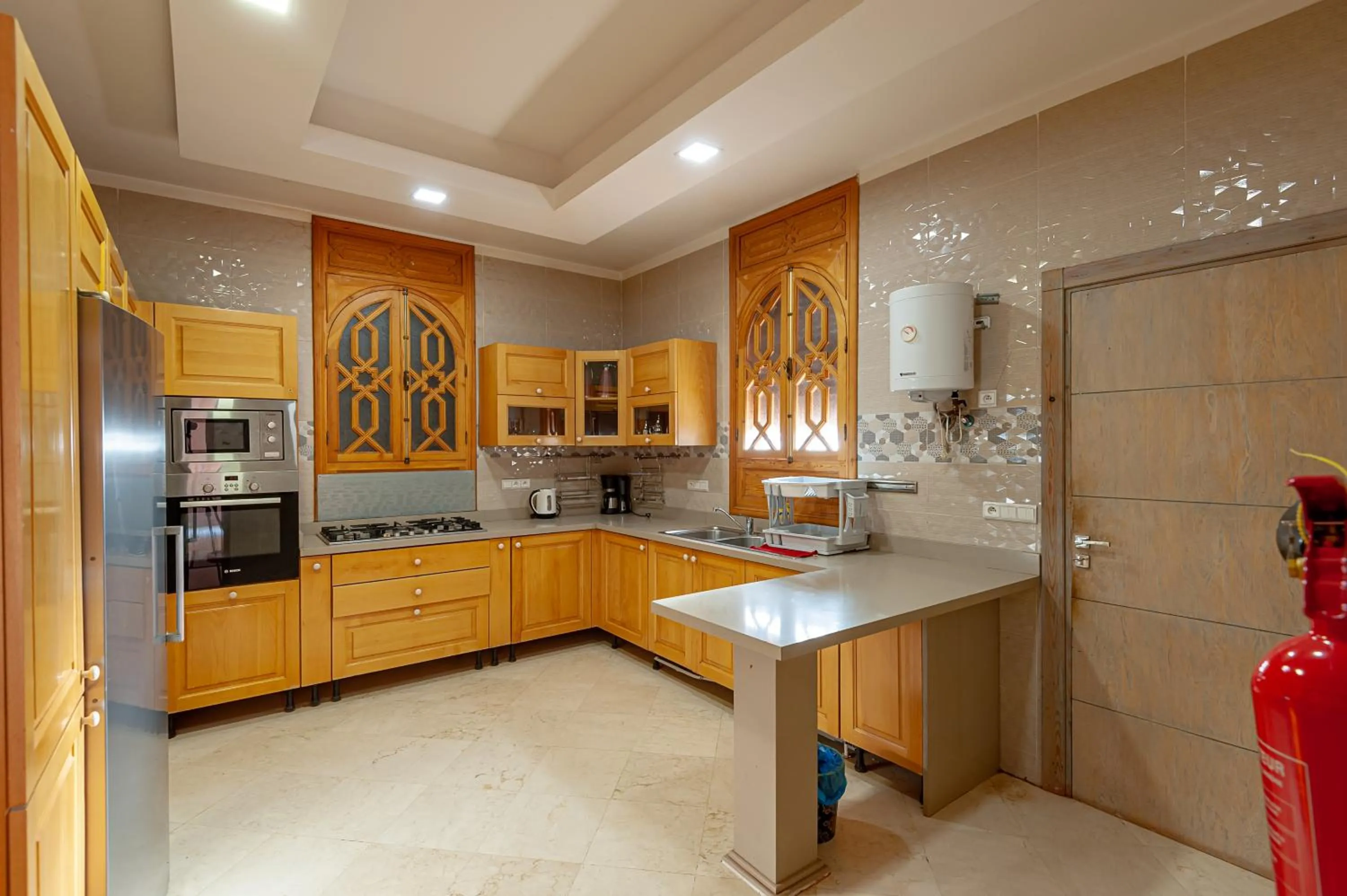 stove in Ferme Sidi Safou & Spa