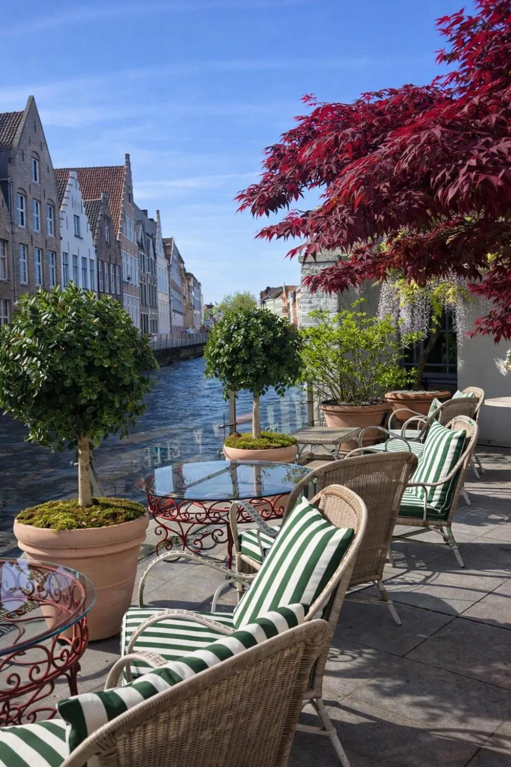 Balcony/Terrace in Hotel Van Cleef