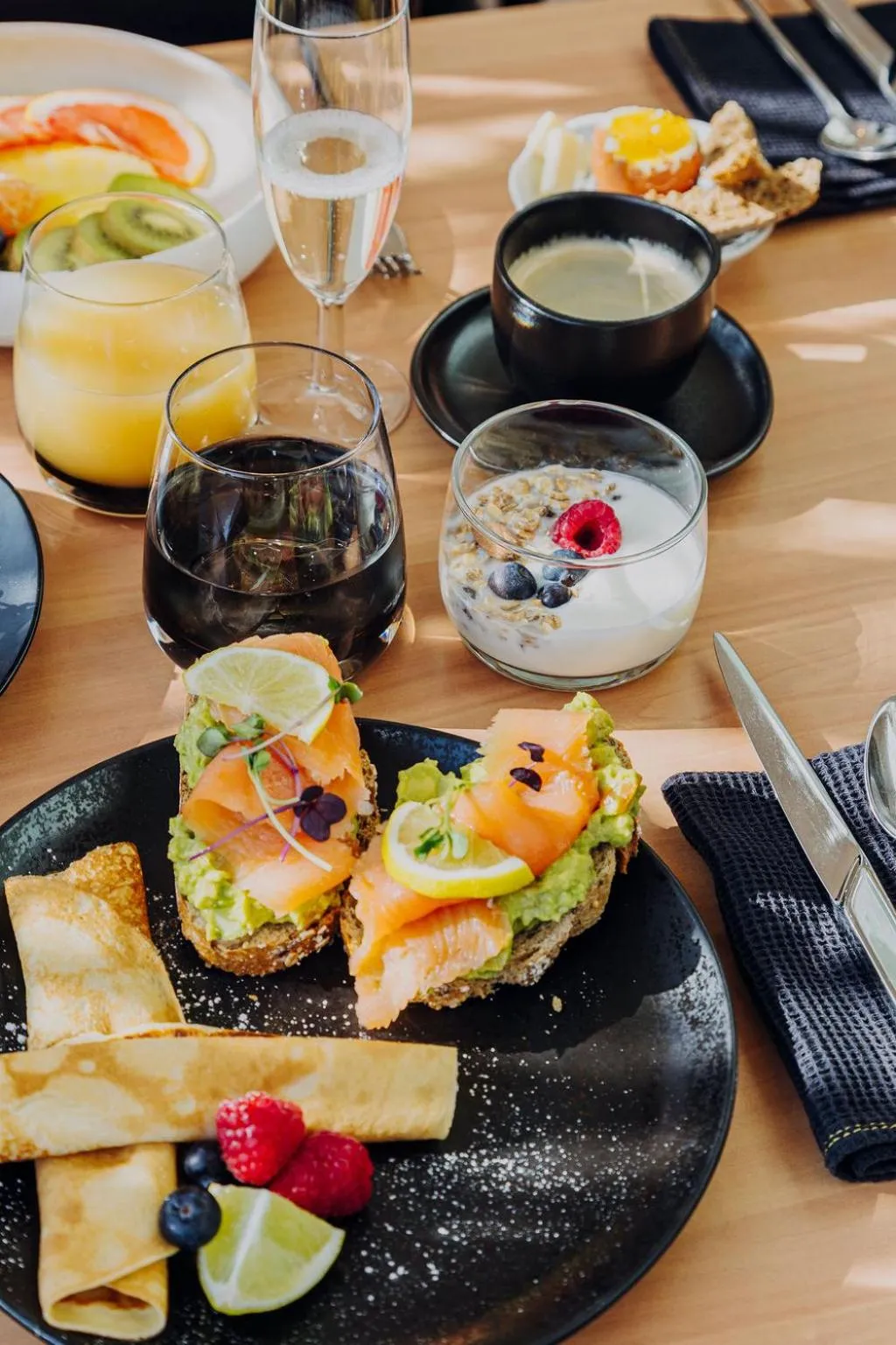 Lunch in Hotel Melba