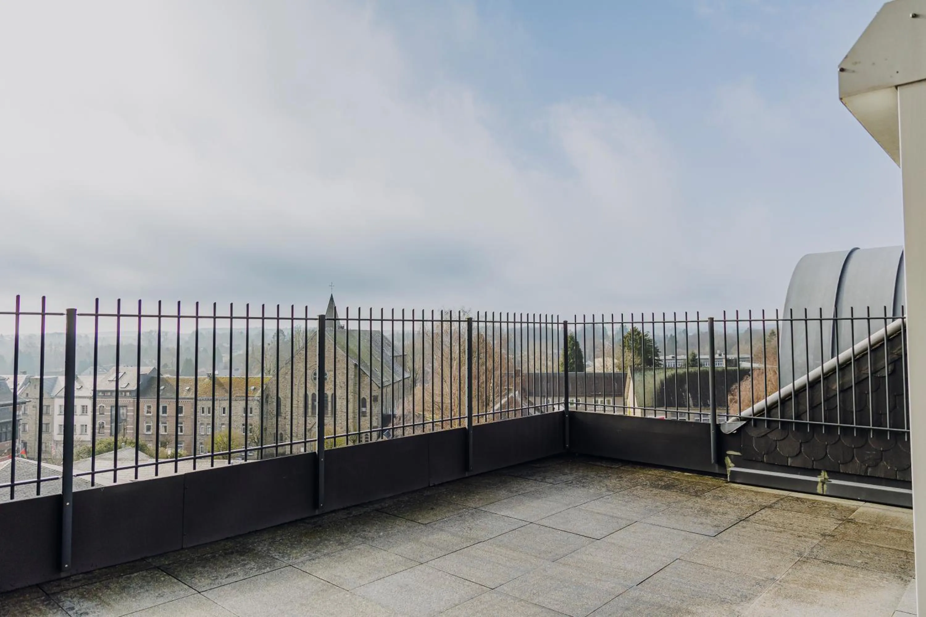 Patio in Hotel Melba