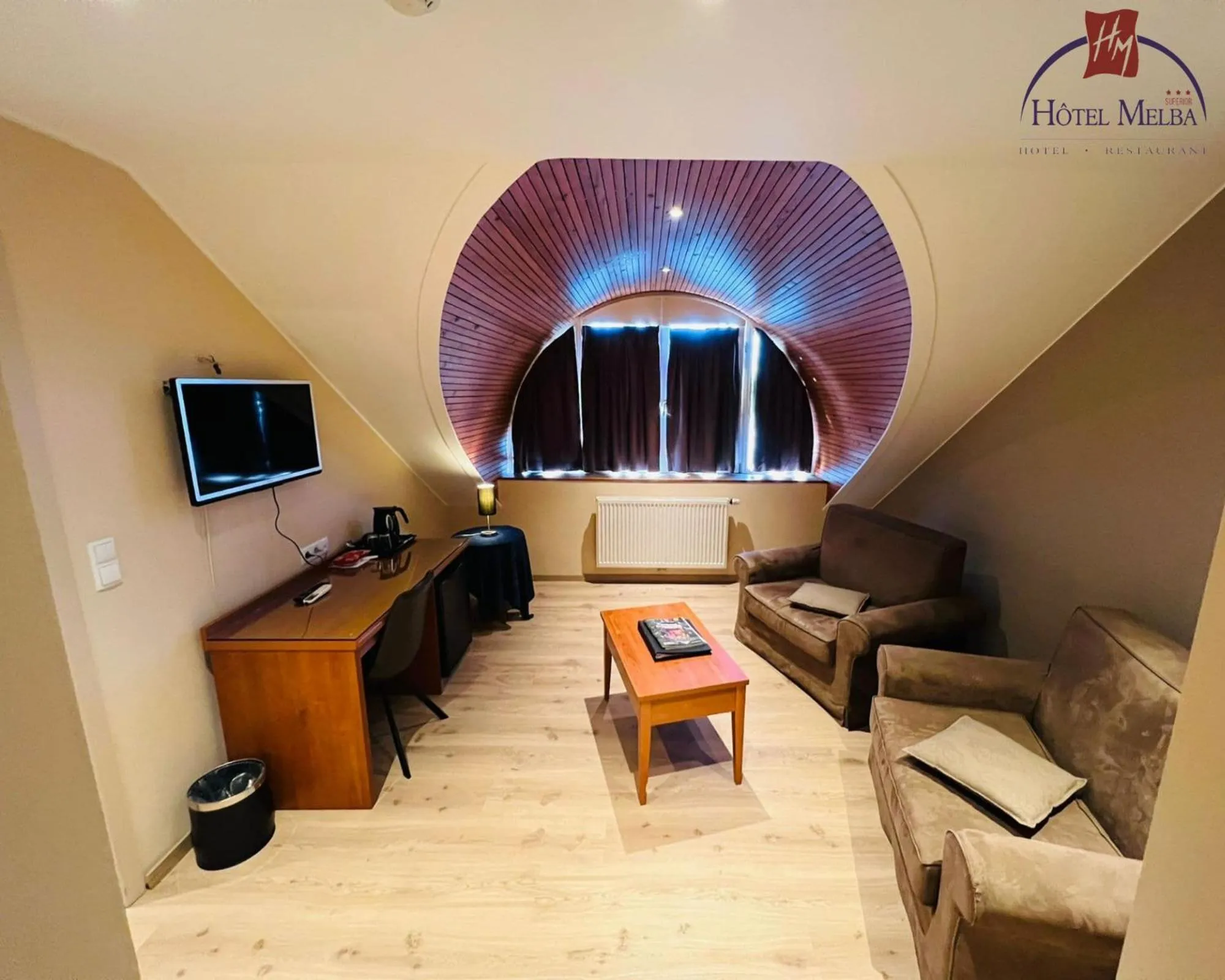 Living room in Hotel Melba