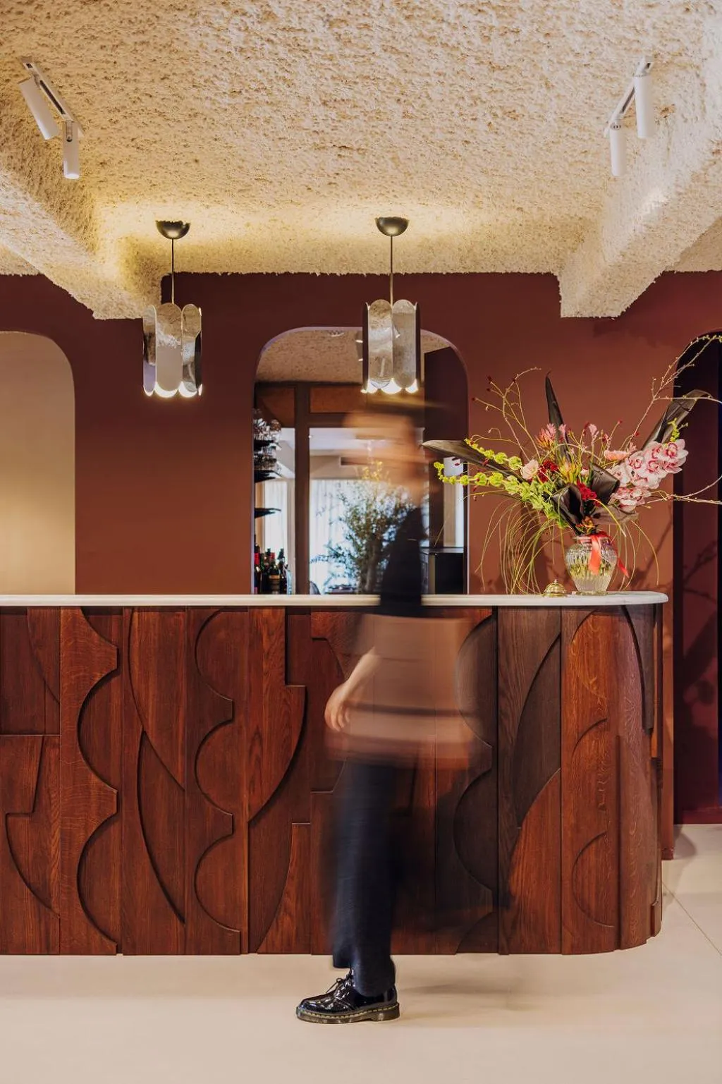 Lobby or reception in Hotel Melba