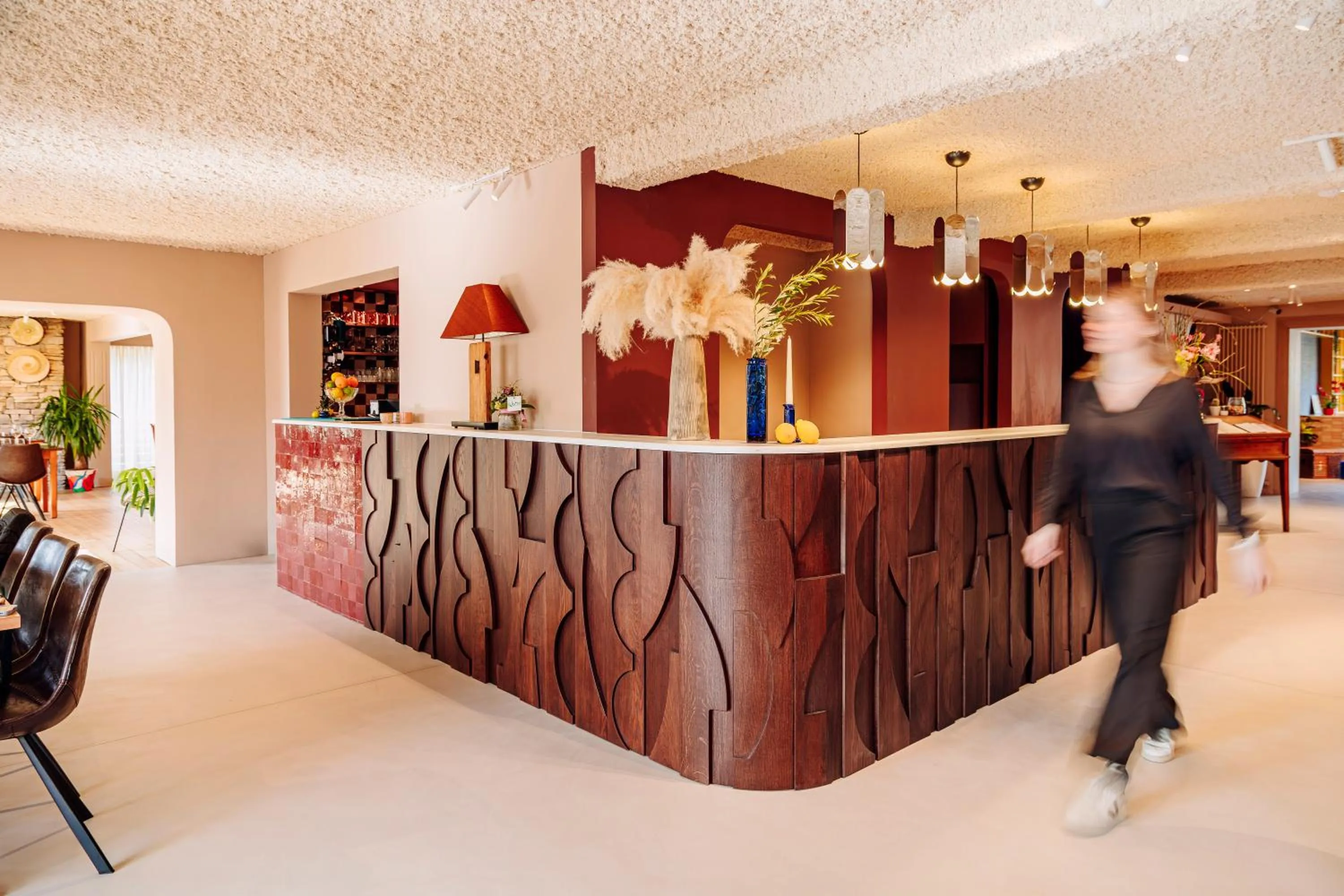 Lobby or reception in Hotel Melba