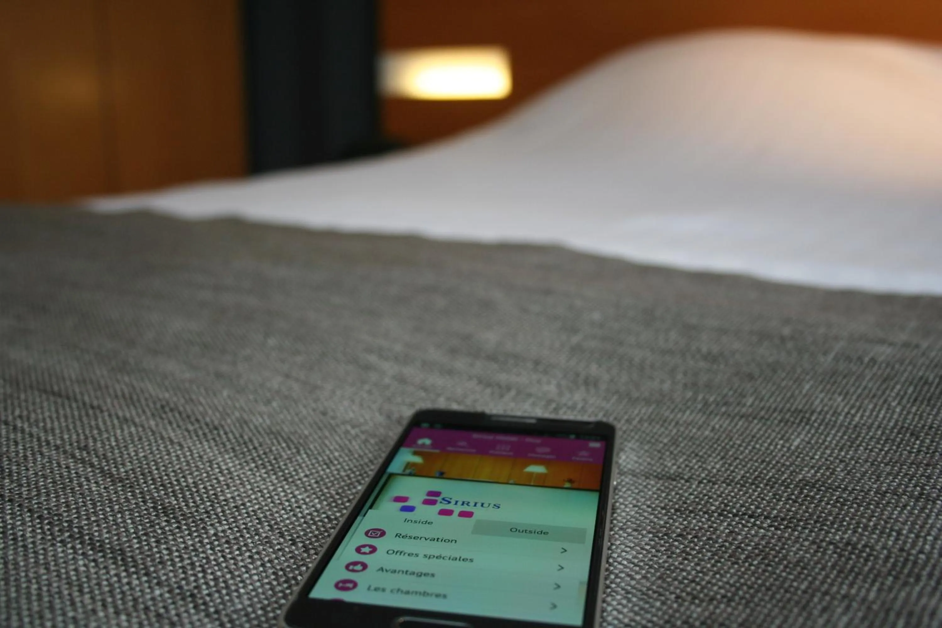 Bedroom, Bed in Hotel Sirius