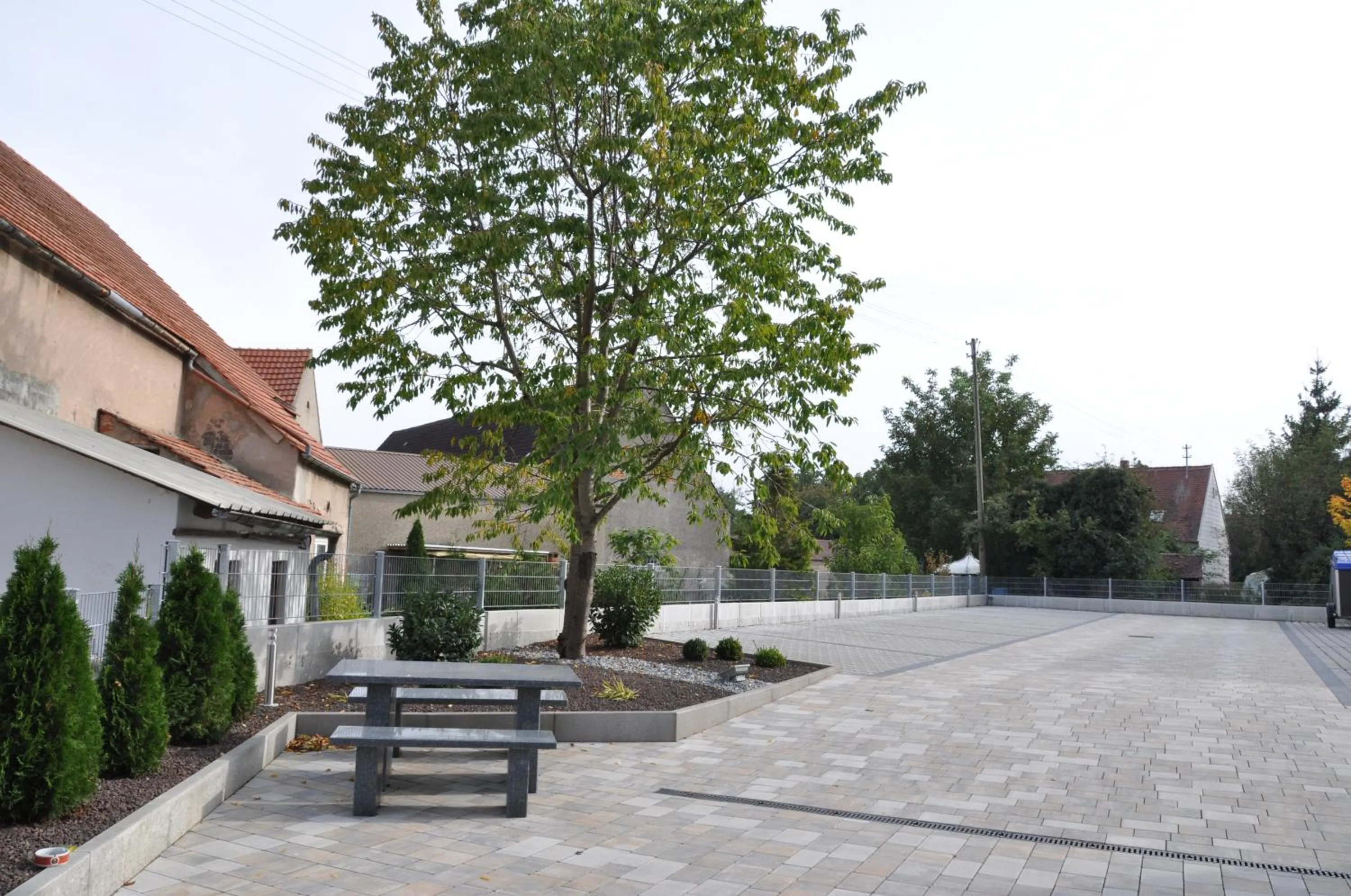 Patio in Goldener Schlüssel mit Gästehaus Sina