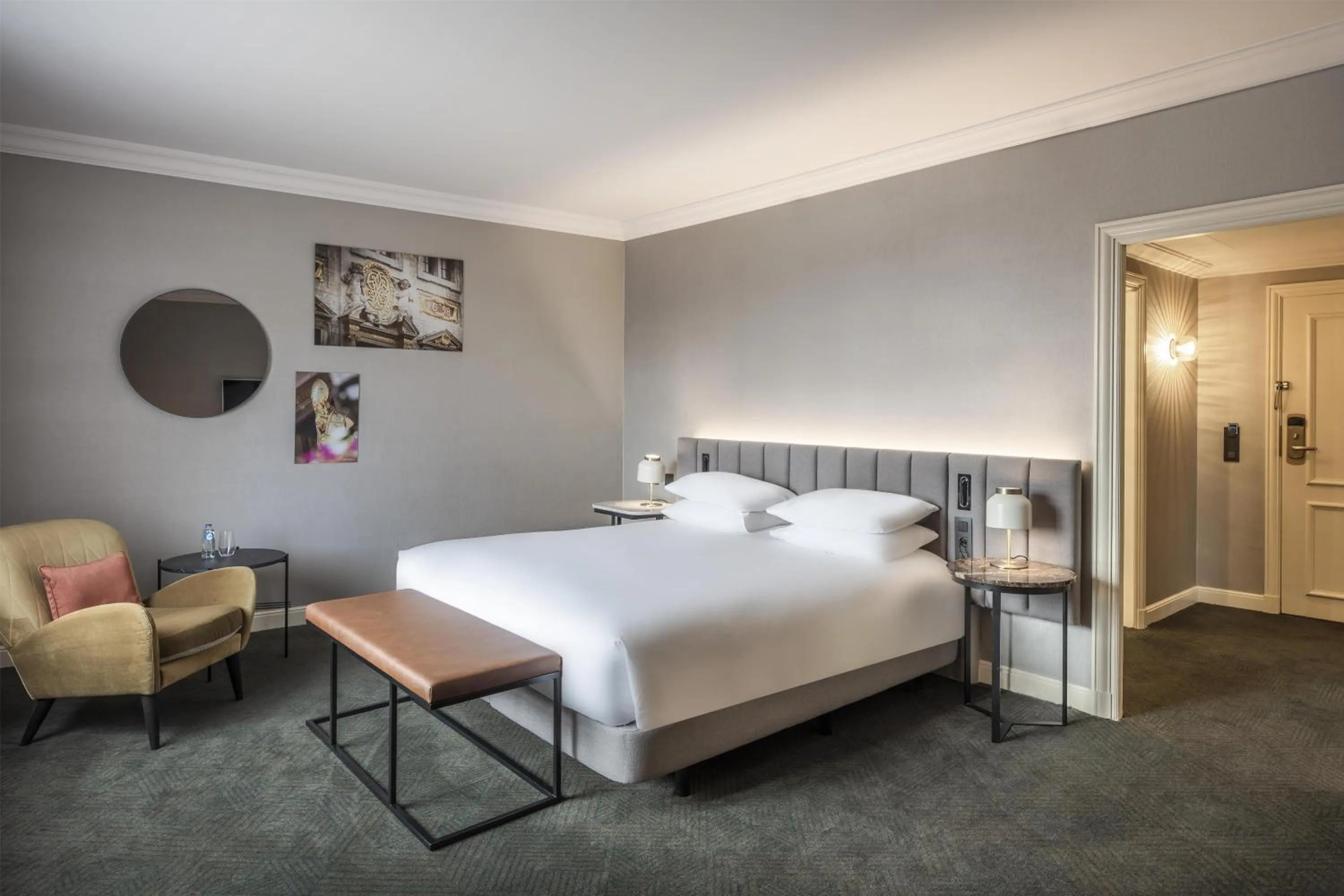 Bed in Hilton Brussels Grand Place