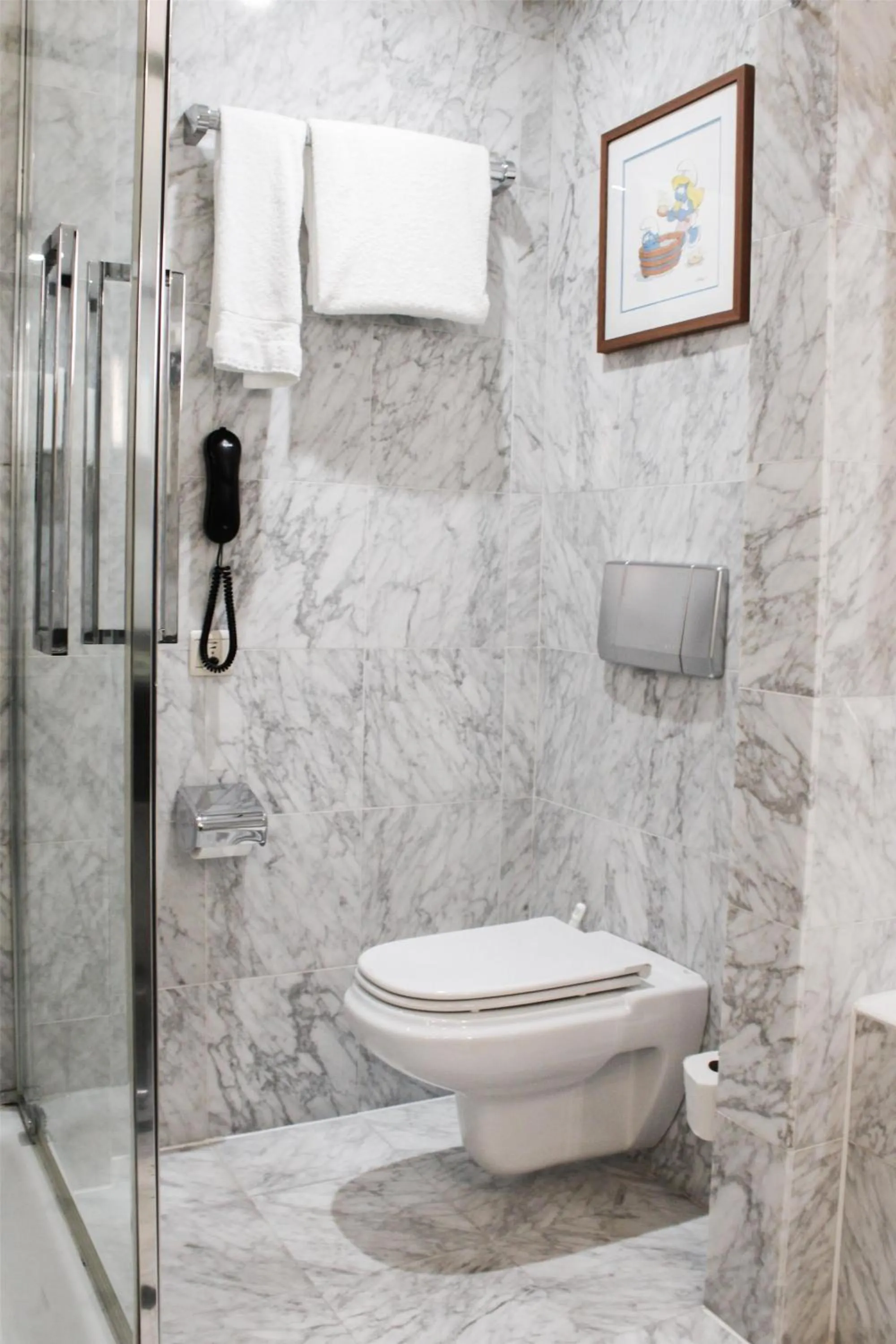 Bathroom in Hilton Brussels Grand Place