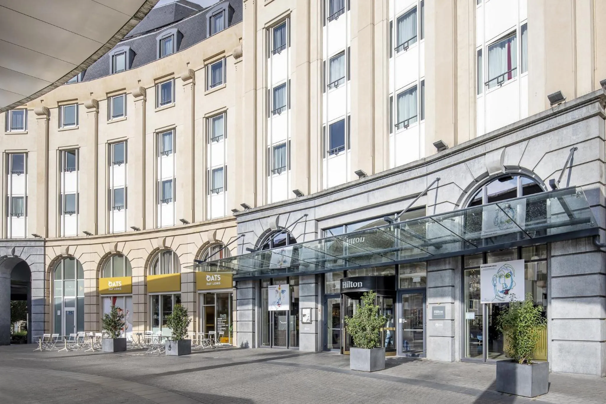 Property building in Hilton Brussels Grand Place