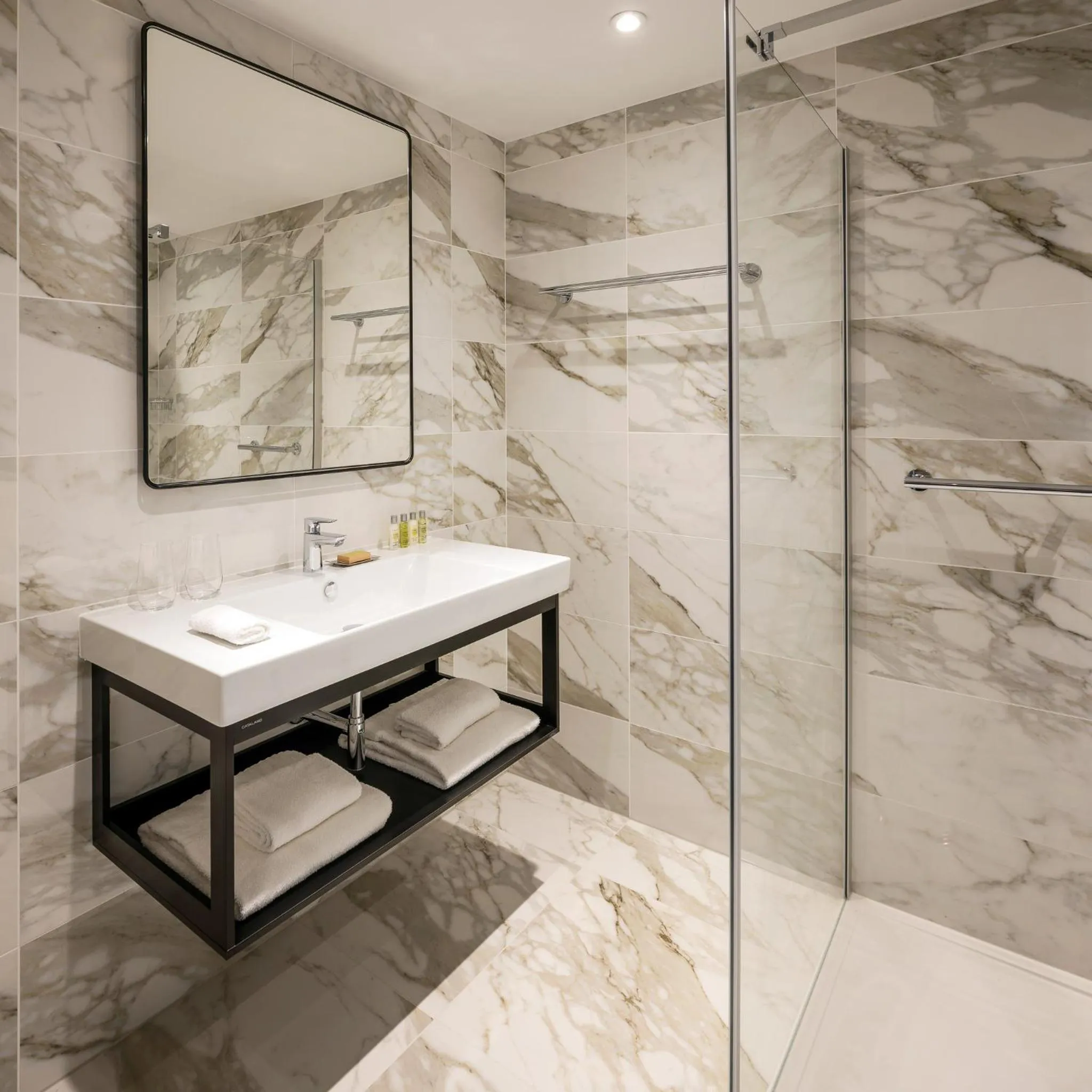 Bathroom in Hilton Brussels Grand Place