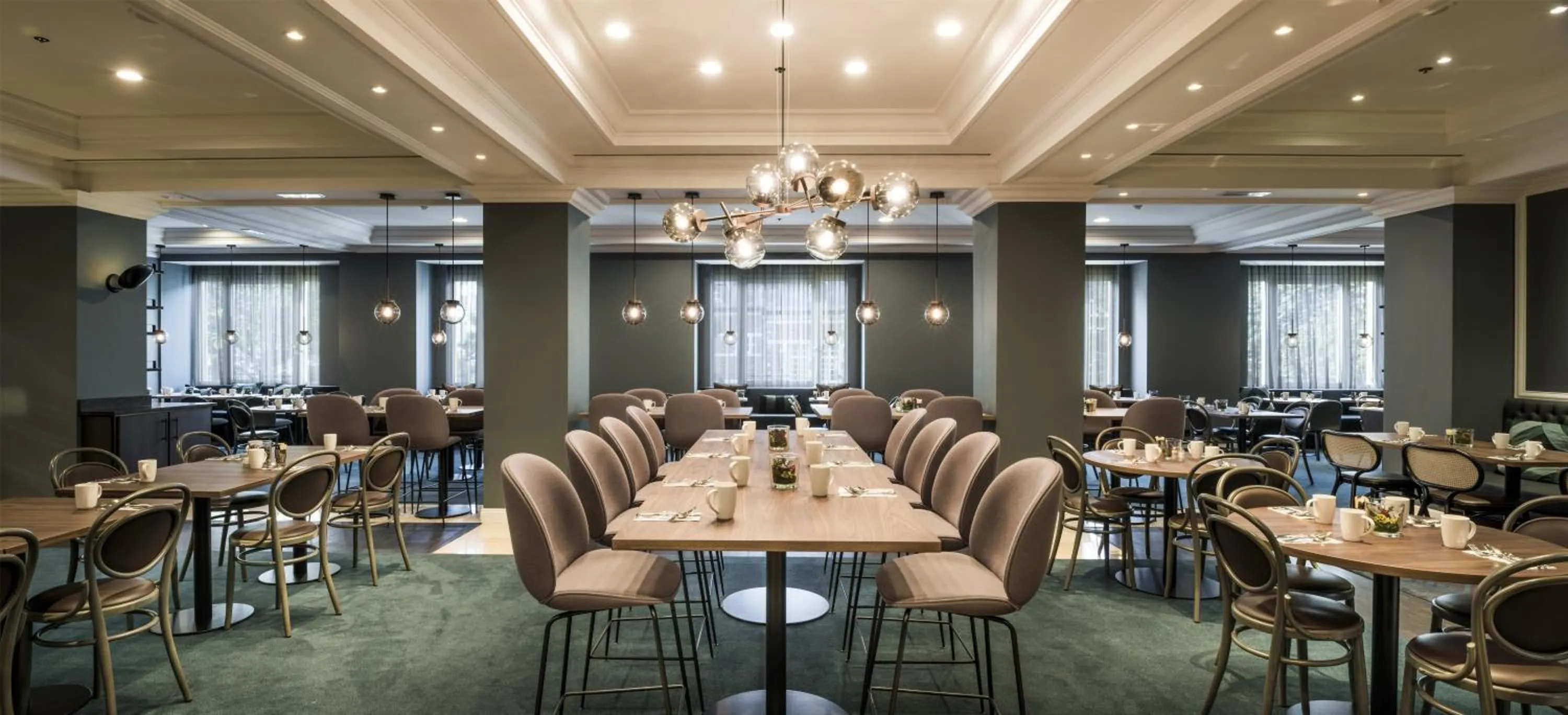 Breakfast in Hilton Brussels Grand Place