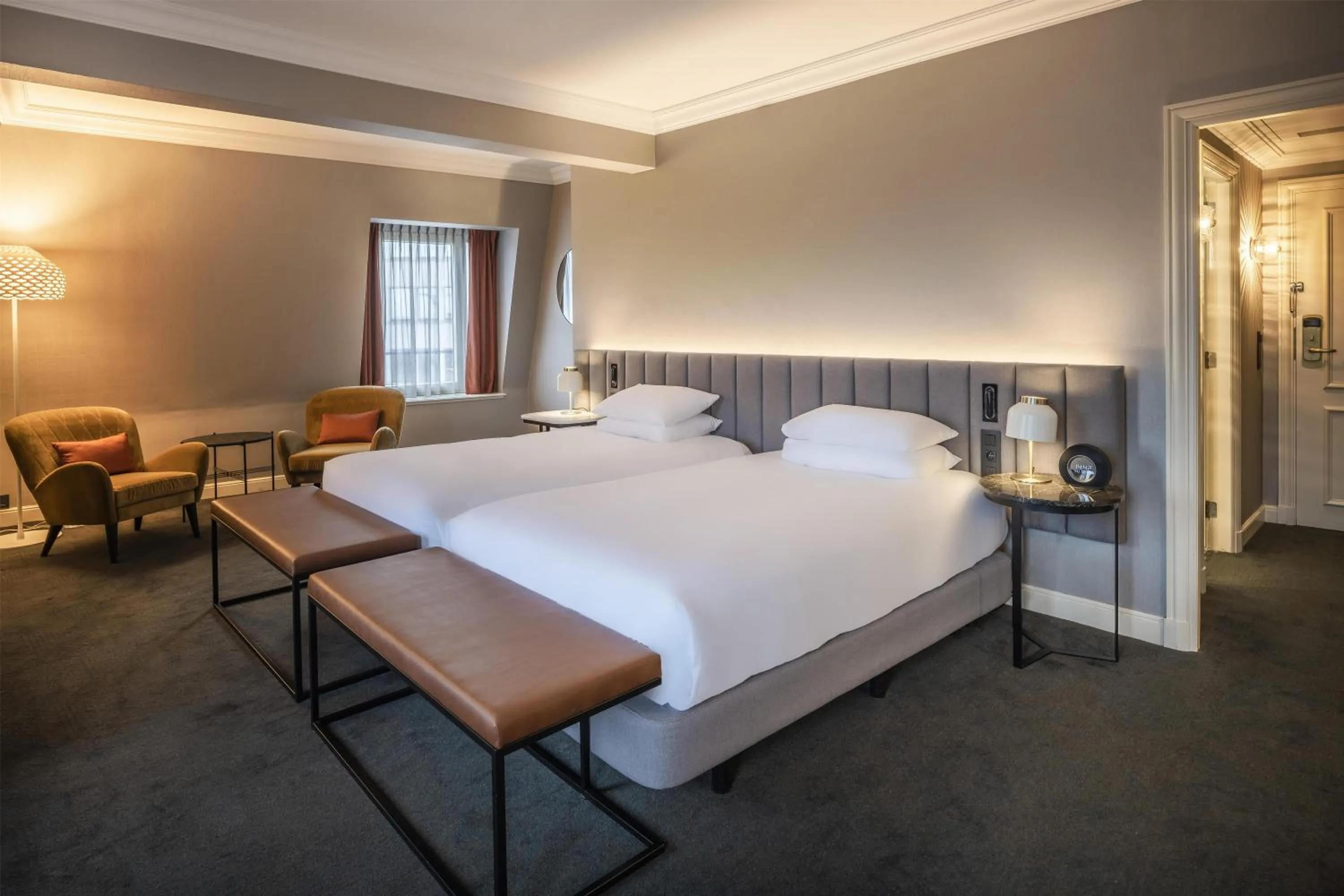 Bed in Hilton Brussels Grand Place