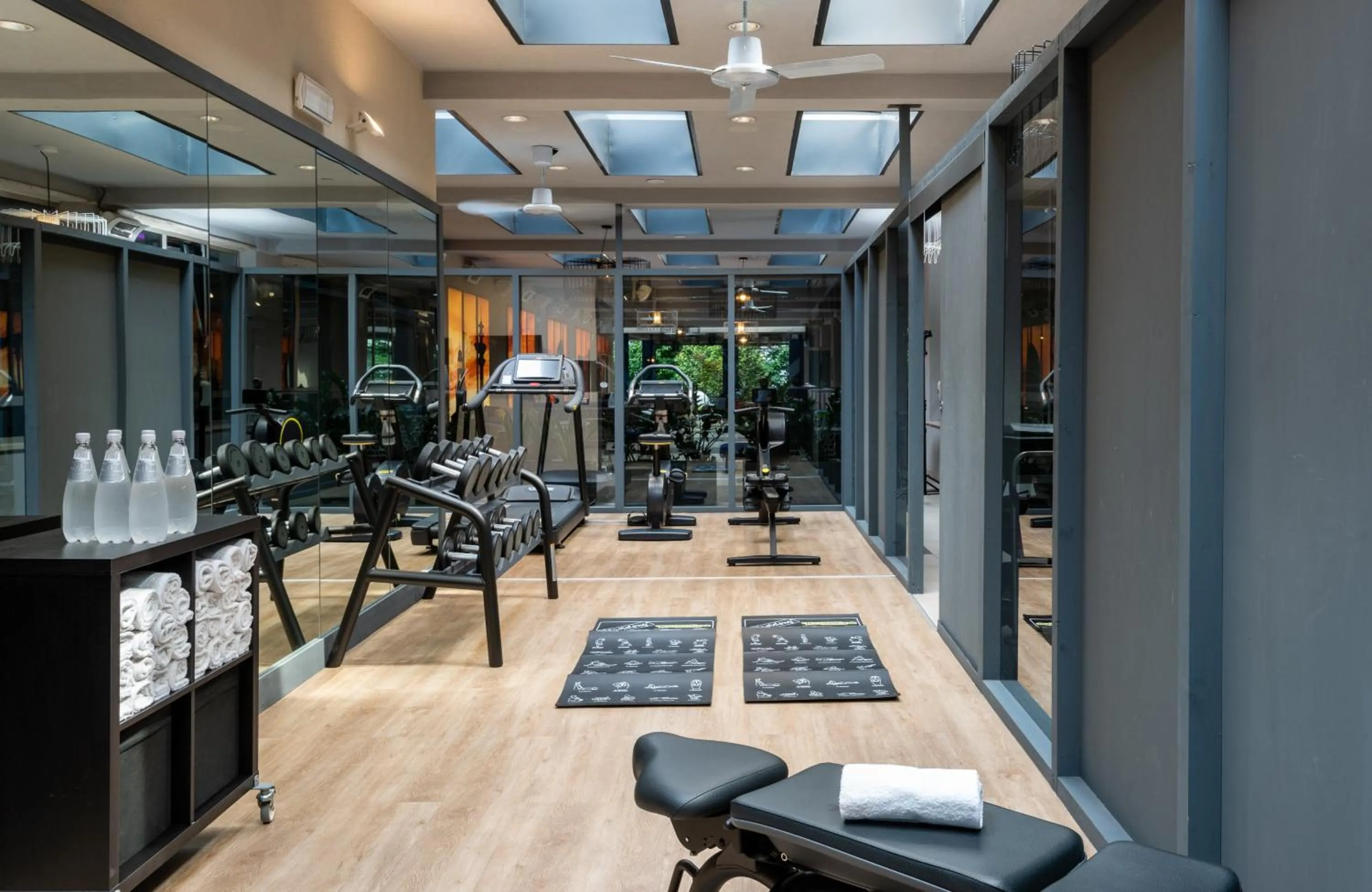 Fitness centre/facilities in NYX Hotel Milan by Leonardo Hotels