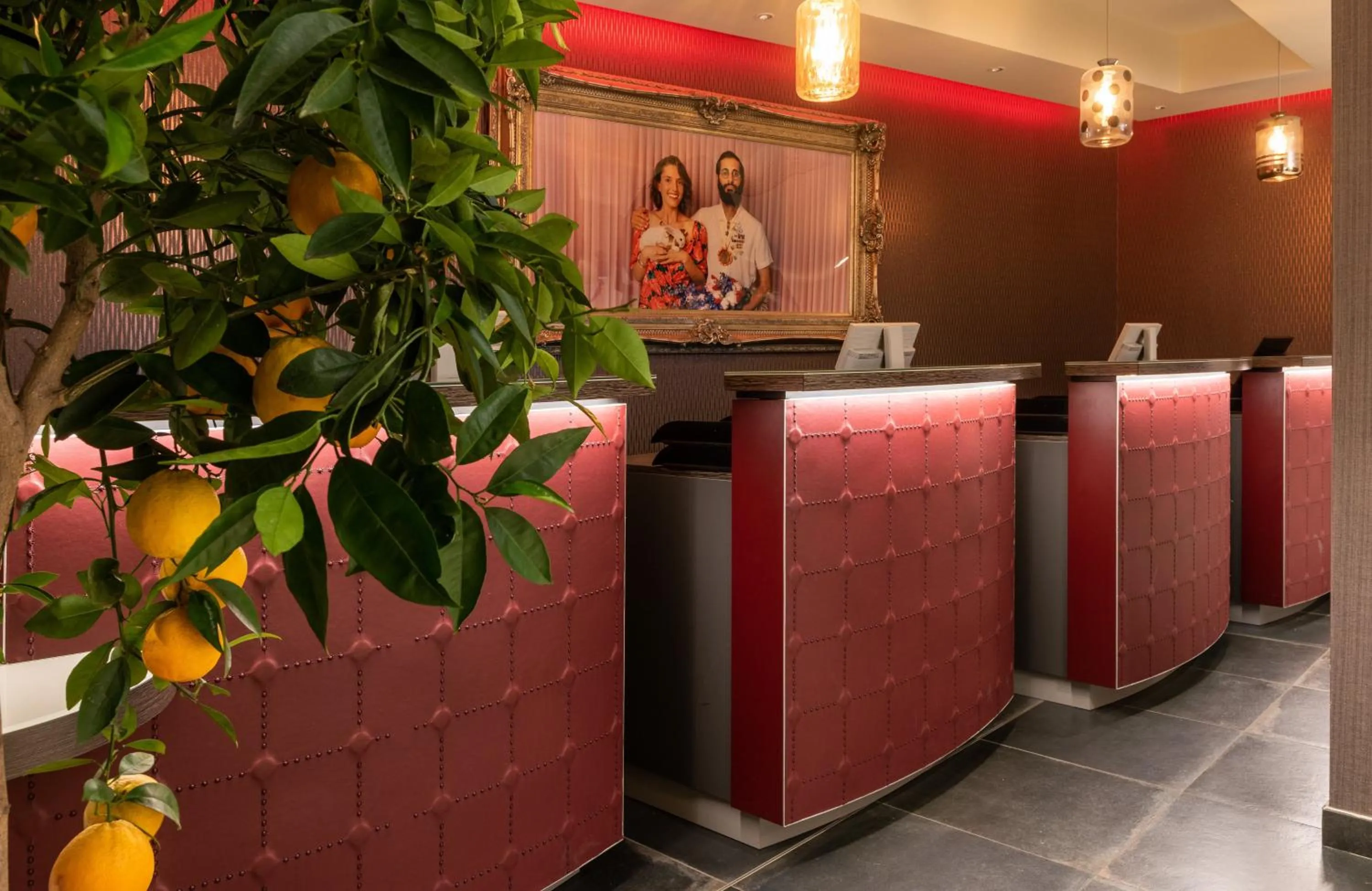 Lobby or reception in NYX Hotel Milan by Leonardo Hotels