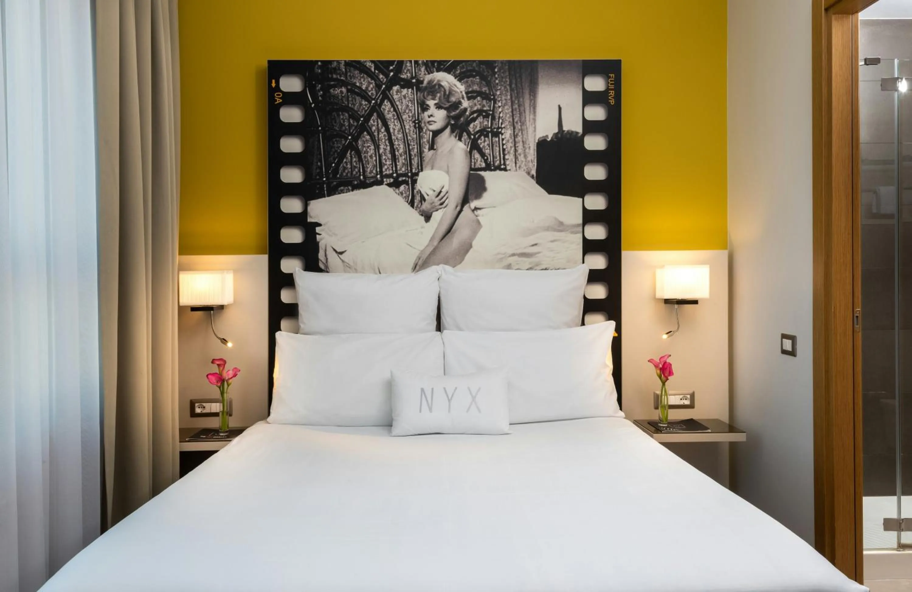 Bedroom, Bed in NYX Hotel Milan by Leonardo Hotels