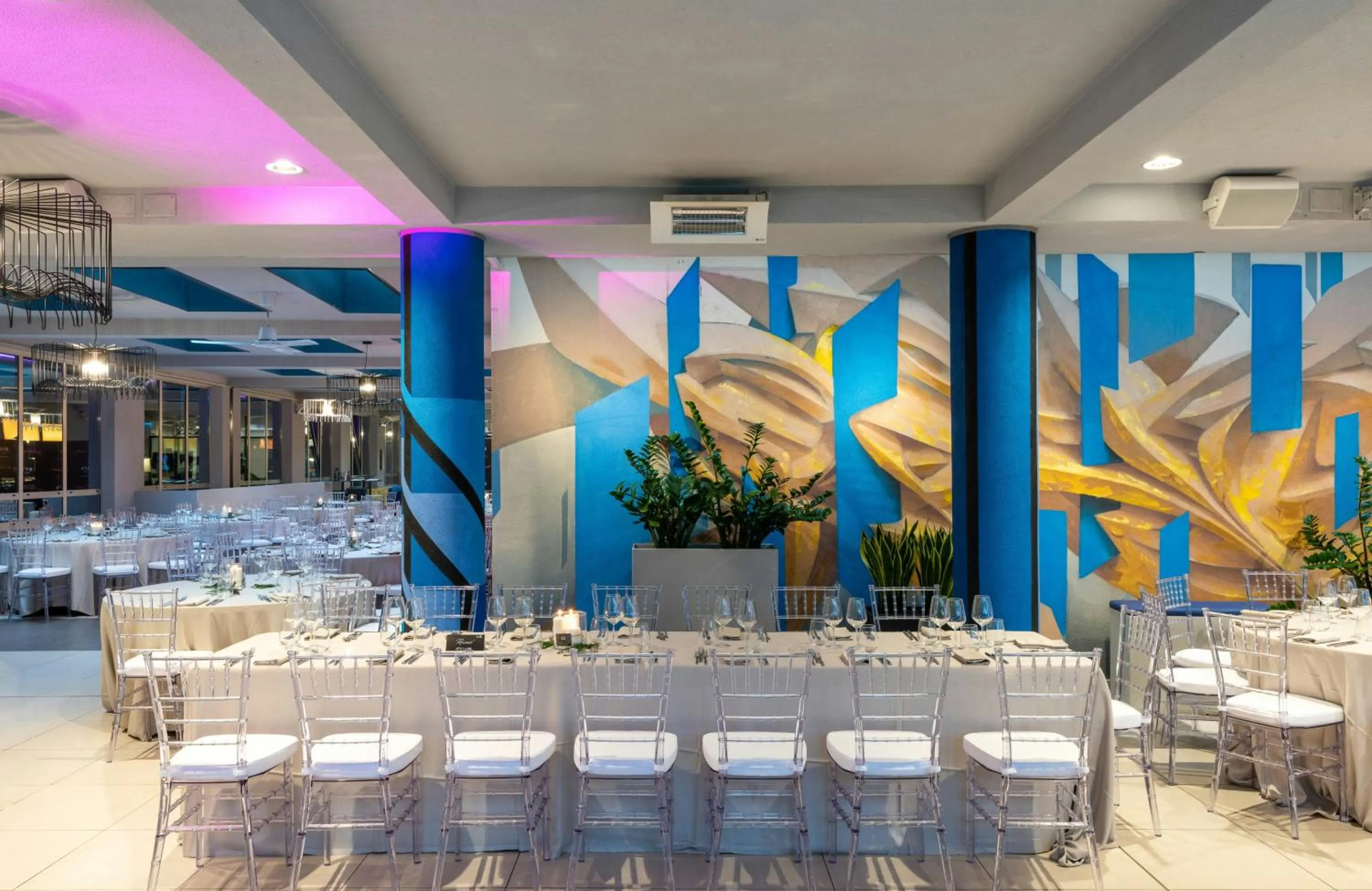 Meeting/conference room in NYX Hotel Milan by Leonardo Hotels