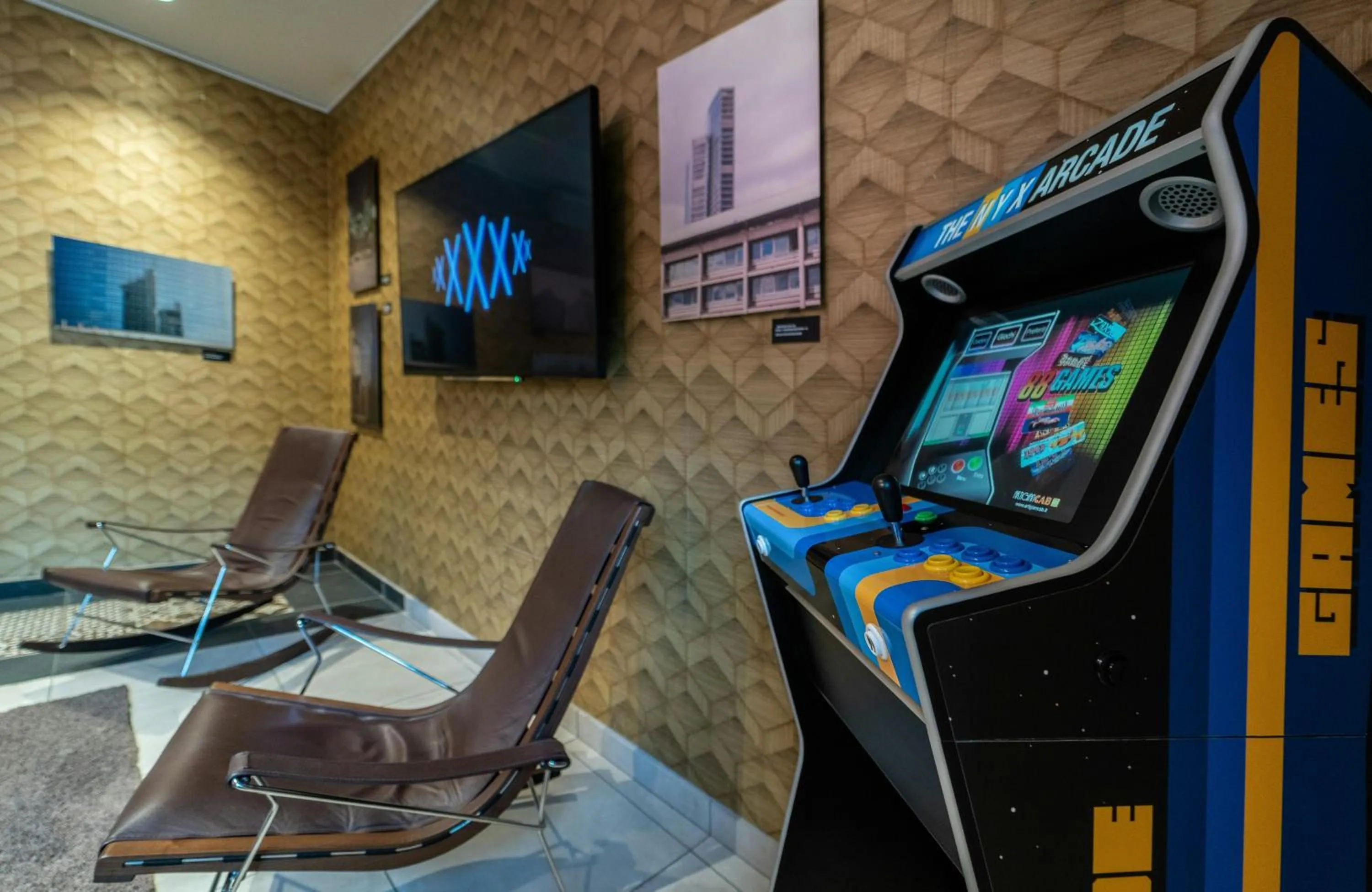 Lobby or reception in NYX Hotel Milan by Leonardo Hotels