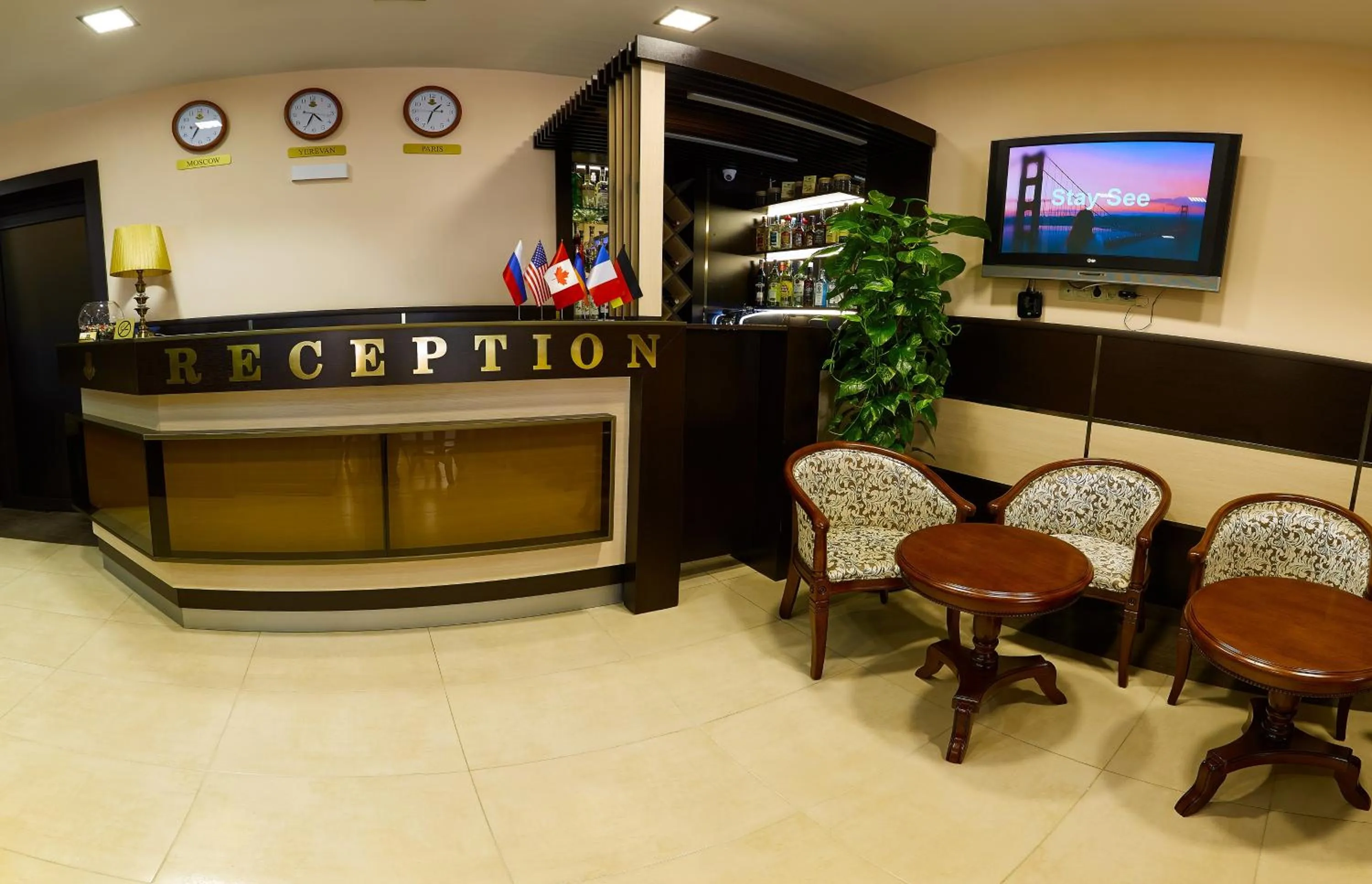 Lobby or reception in Hotel Lilia Yerevan