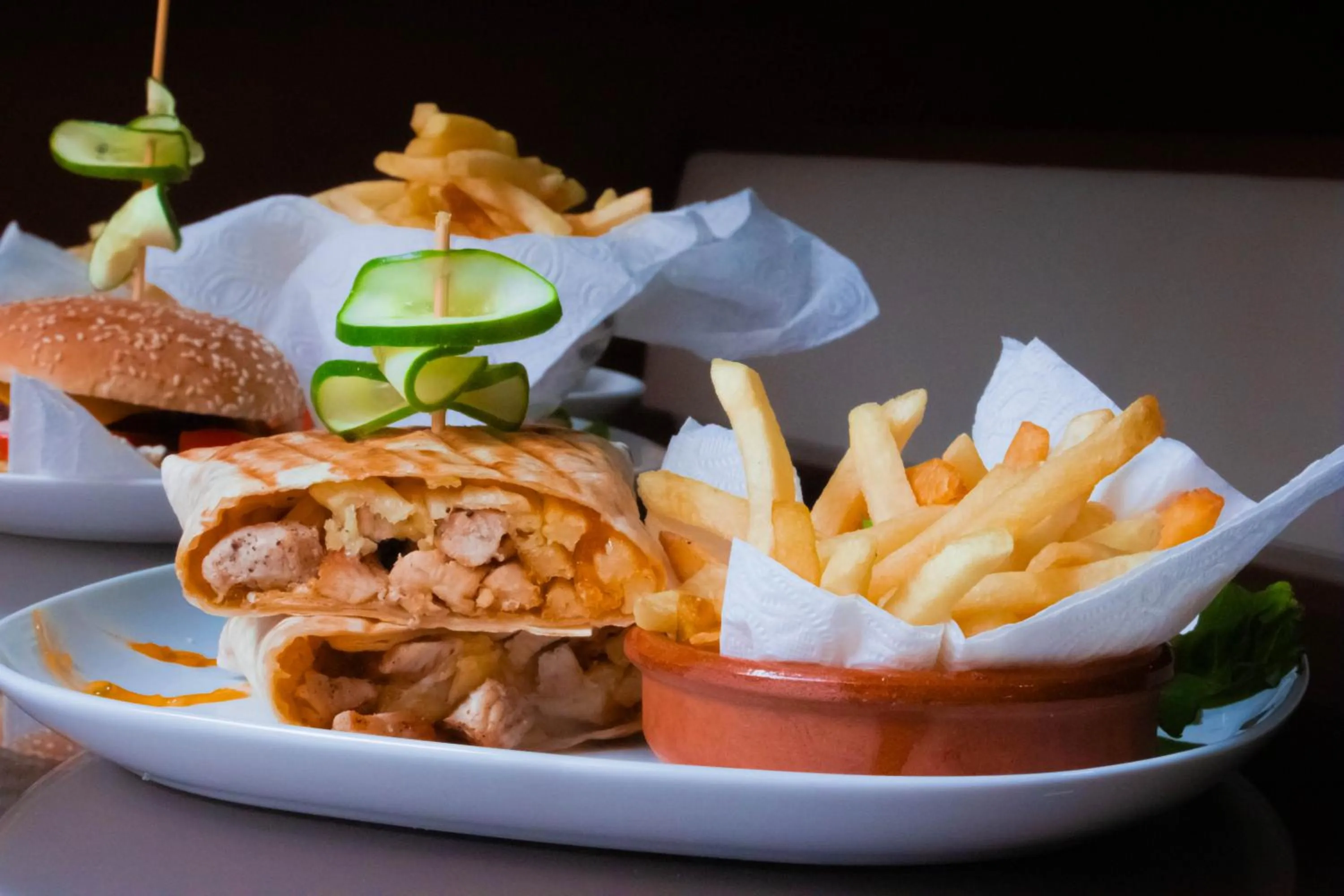 Restaurant/places to eat in Rooms Palace Appart-Hôtel