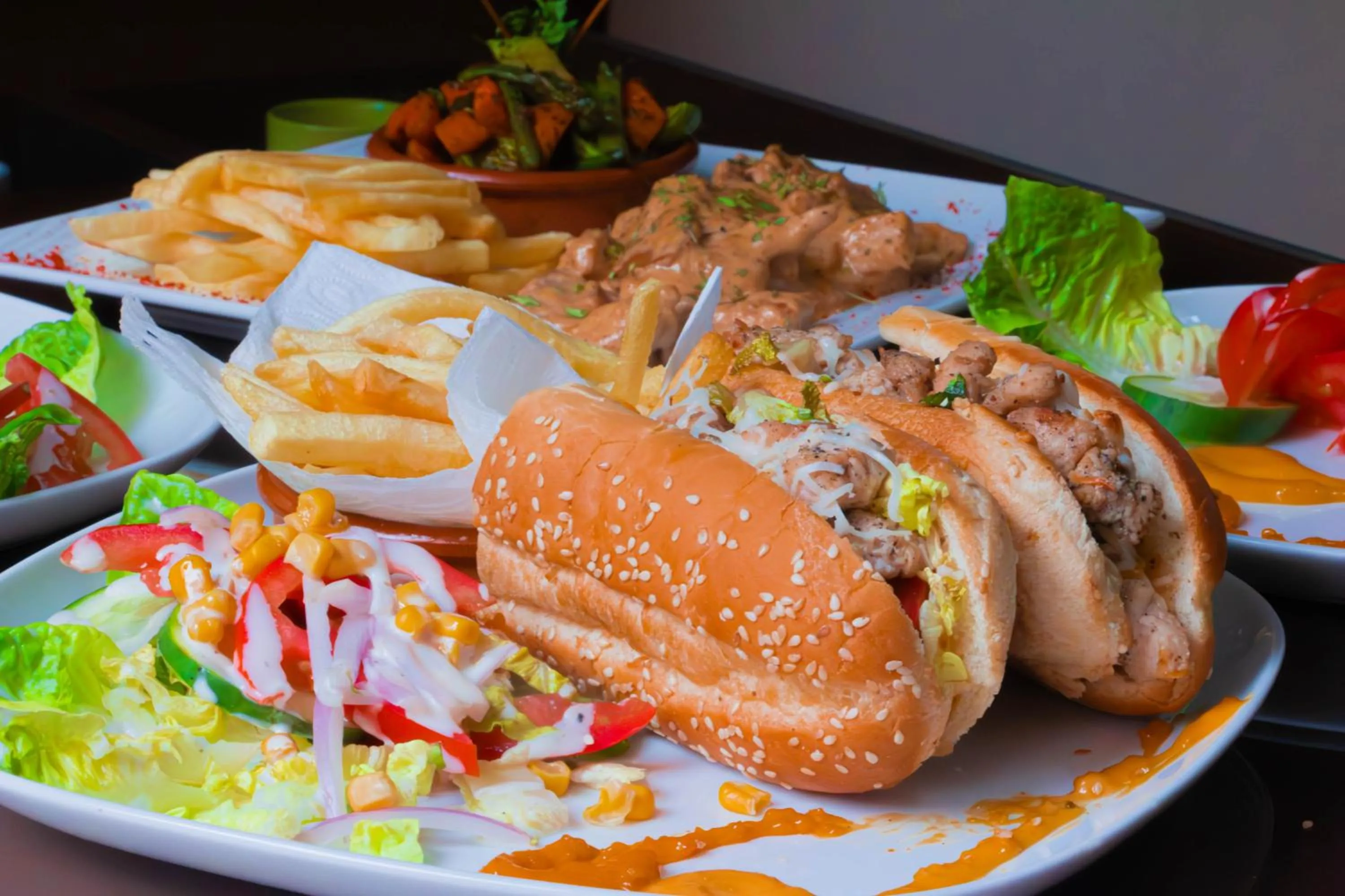 Restaurant/places to eat in Rooms Palace Appart-Hôtel