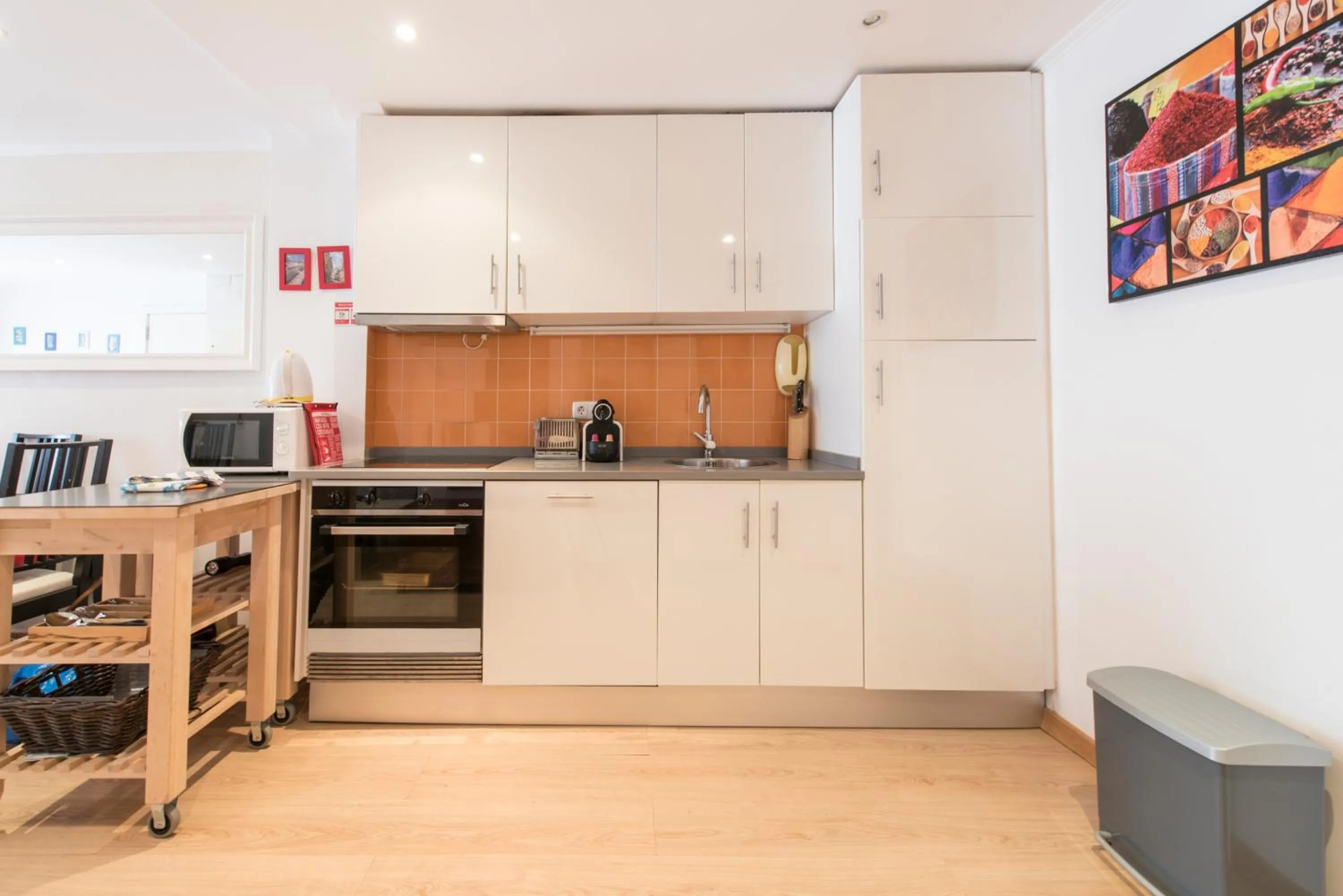 Kitchen or kitchenette in Lusitania One in Mouraria