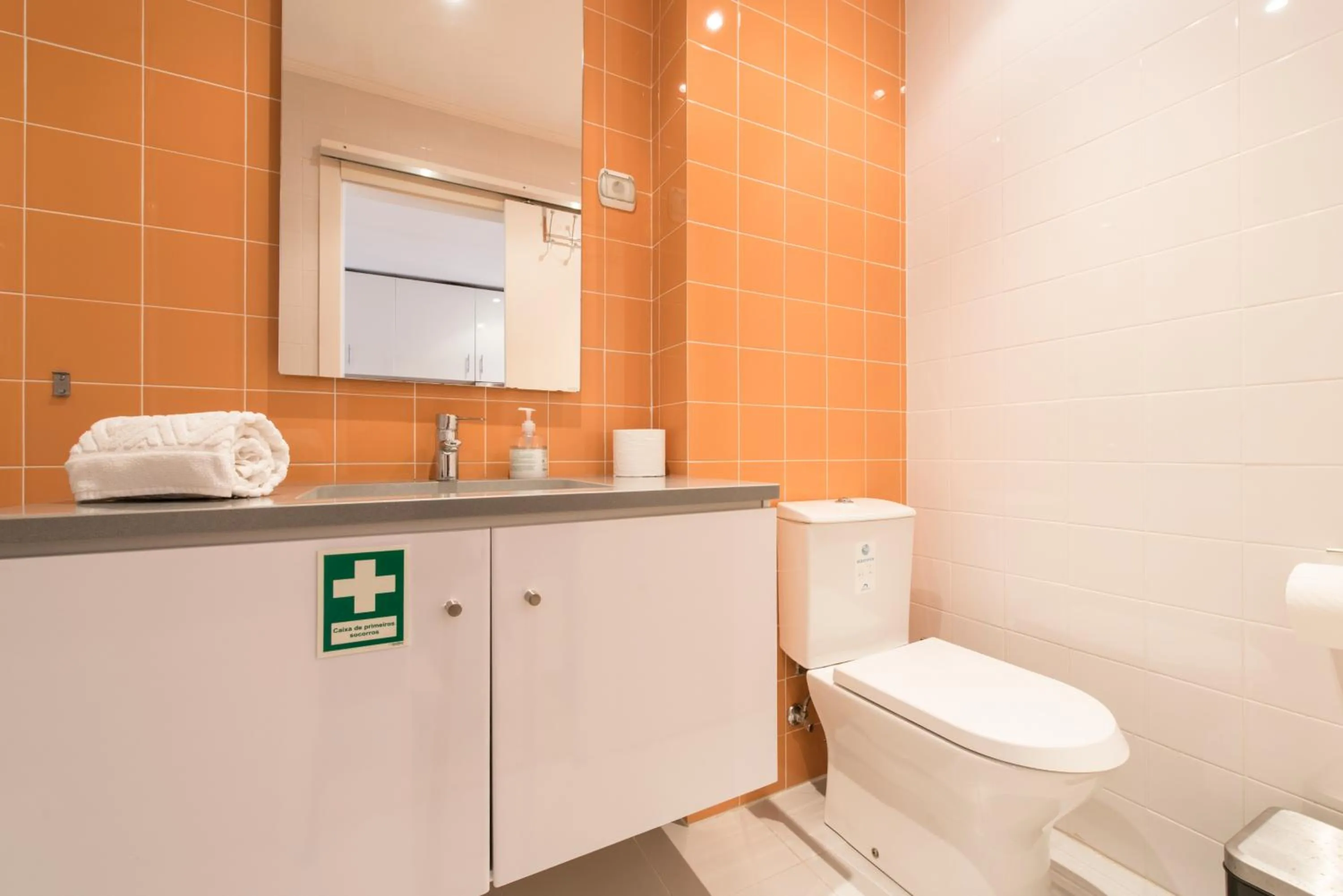 Bathroom in Lusitania One in Mouraria