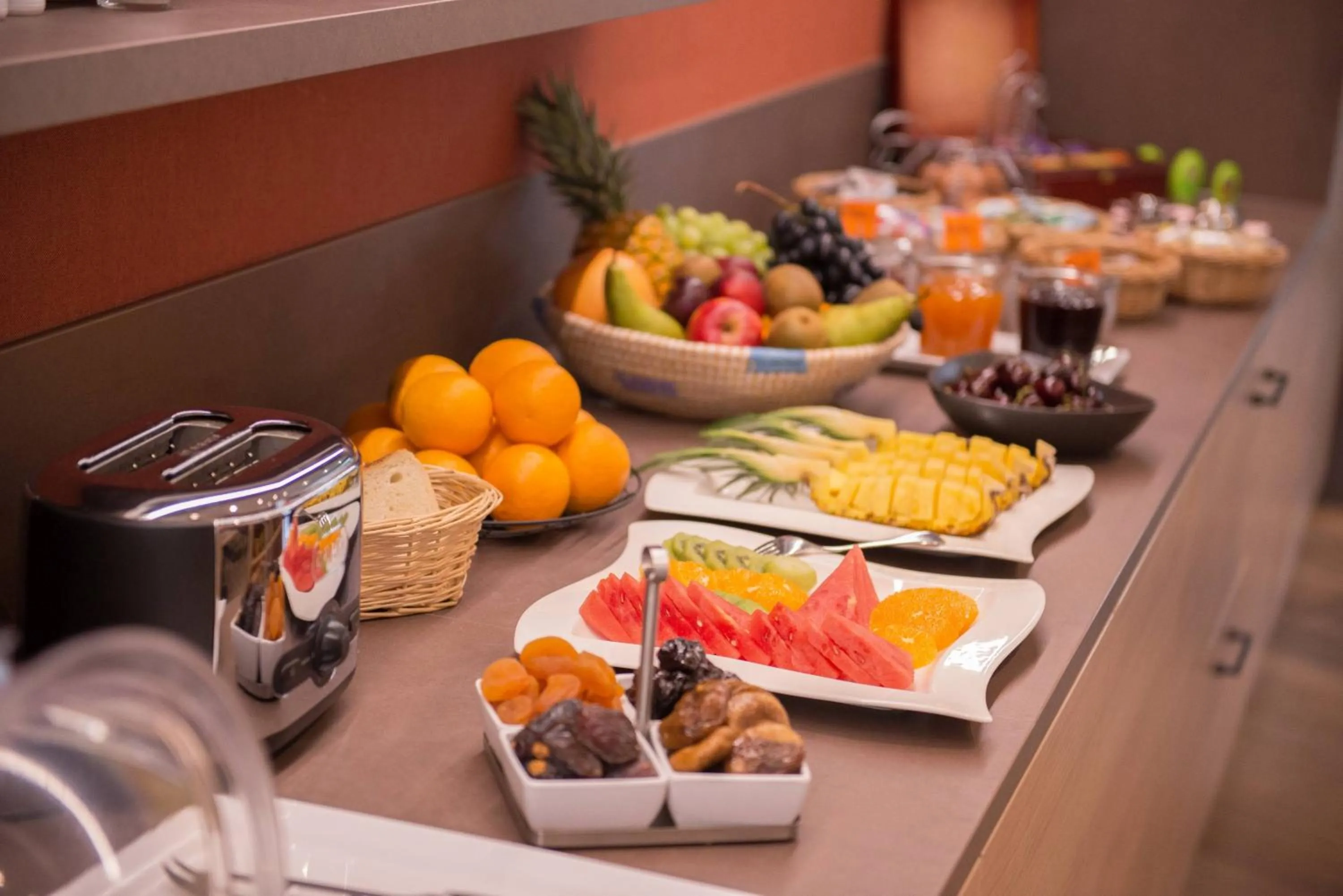 Buffet breakfast in Relax-Hotel Pip-Margraff