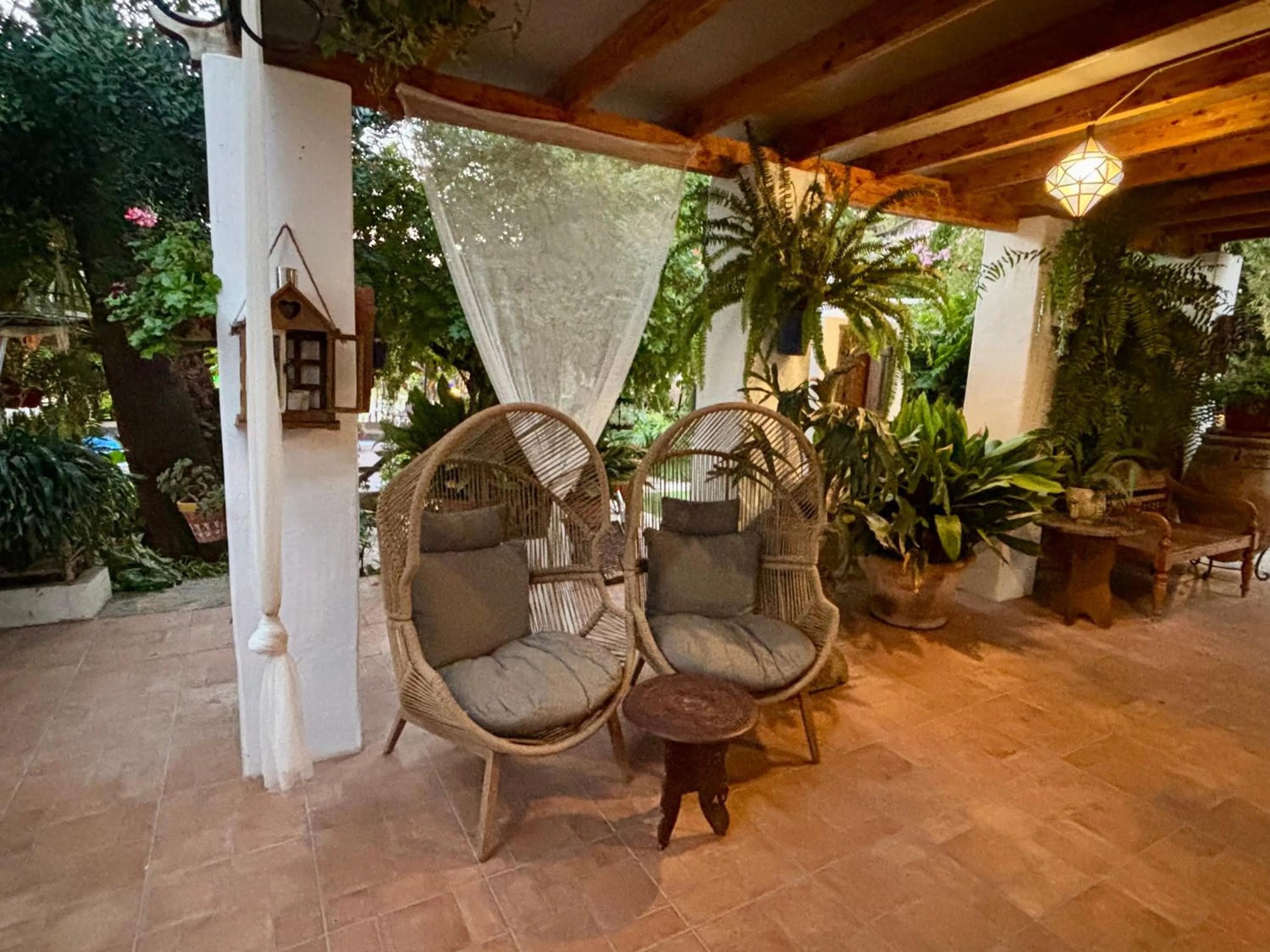 Patio in Hotel Altea Paradise 1917 - Adults Only