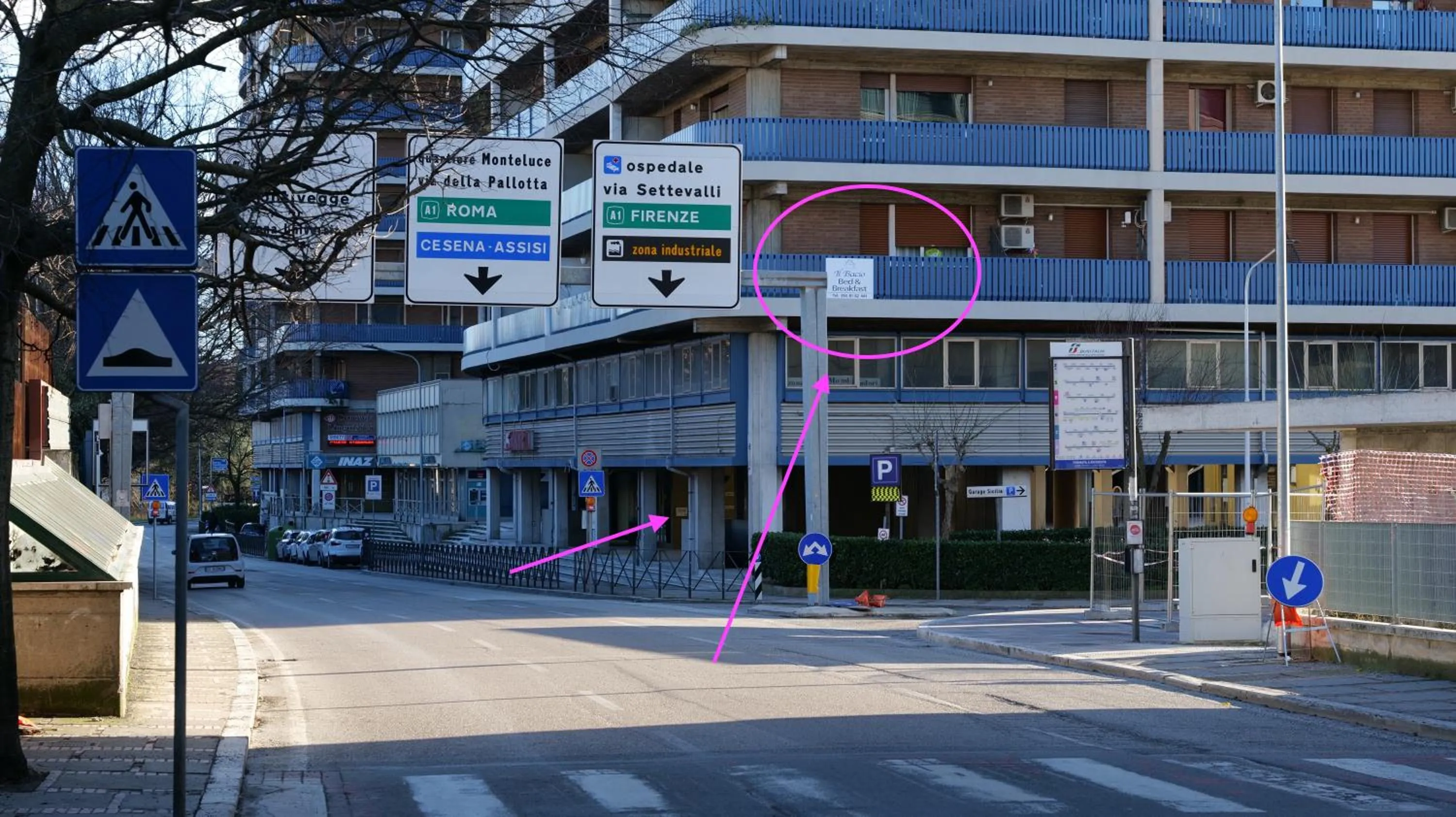 Property building in B&B il Bacio