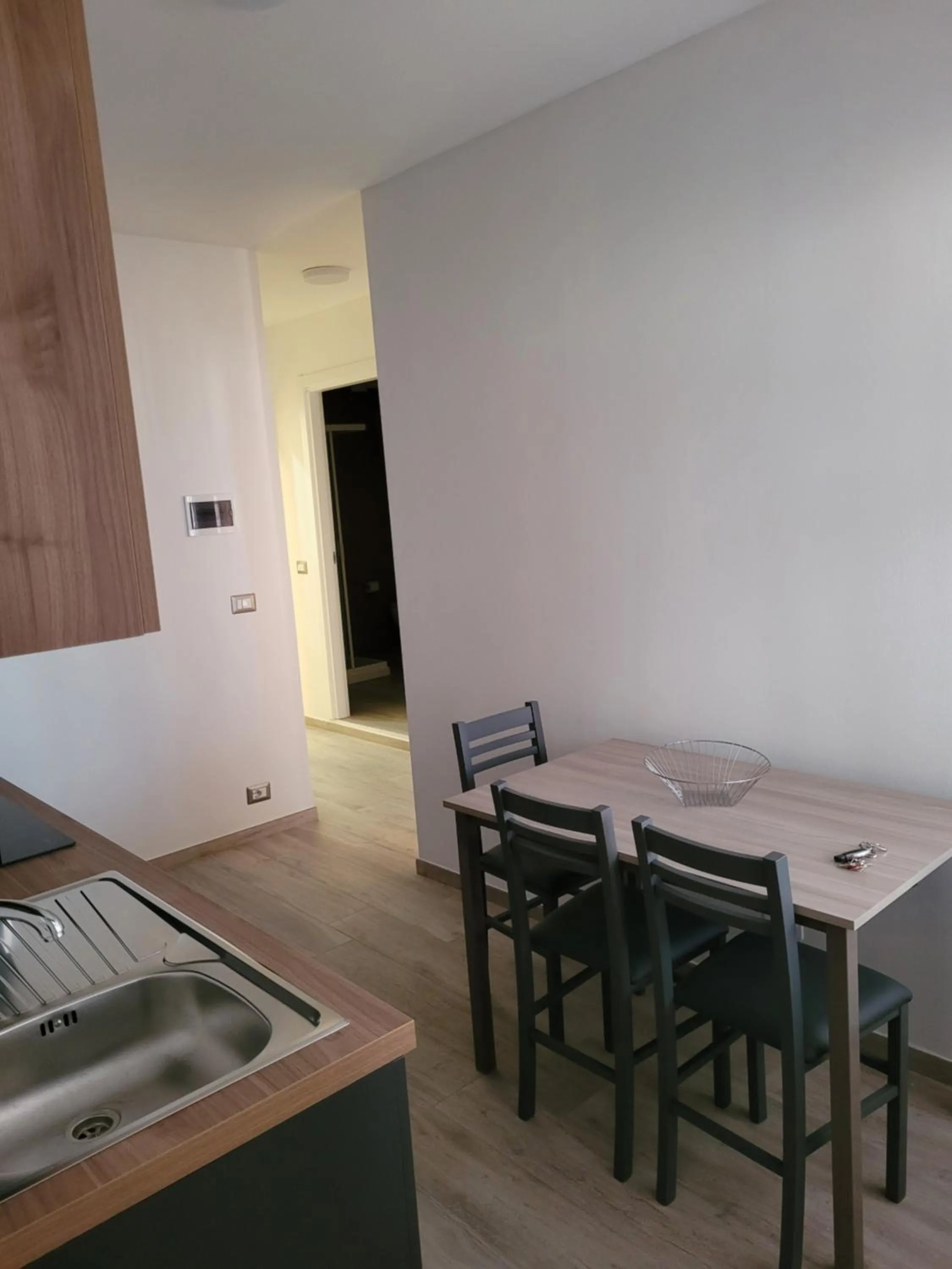 Kitchen or kitchenette in B&B il Bacio