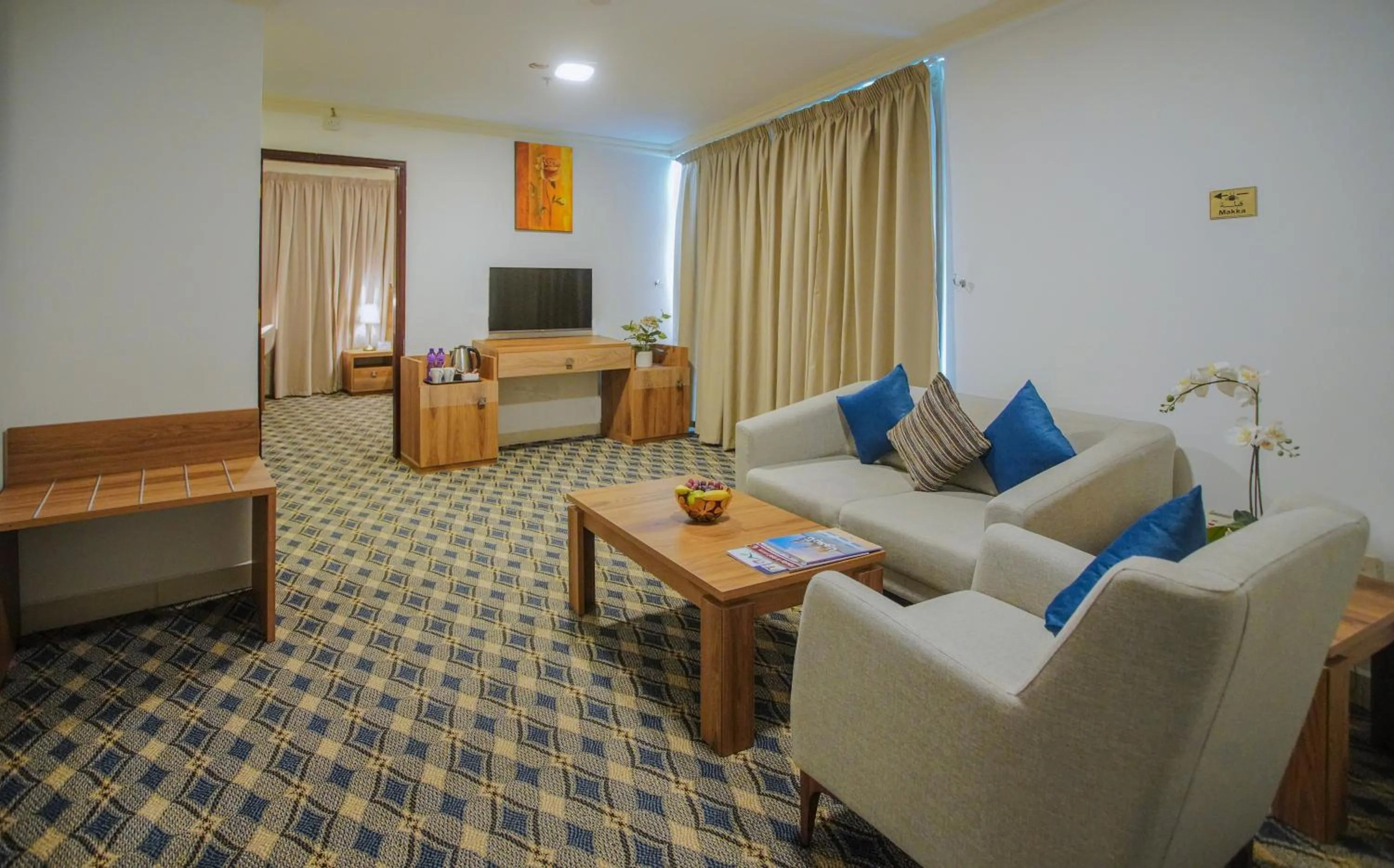 Living room in La Villa Palace Hotel