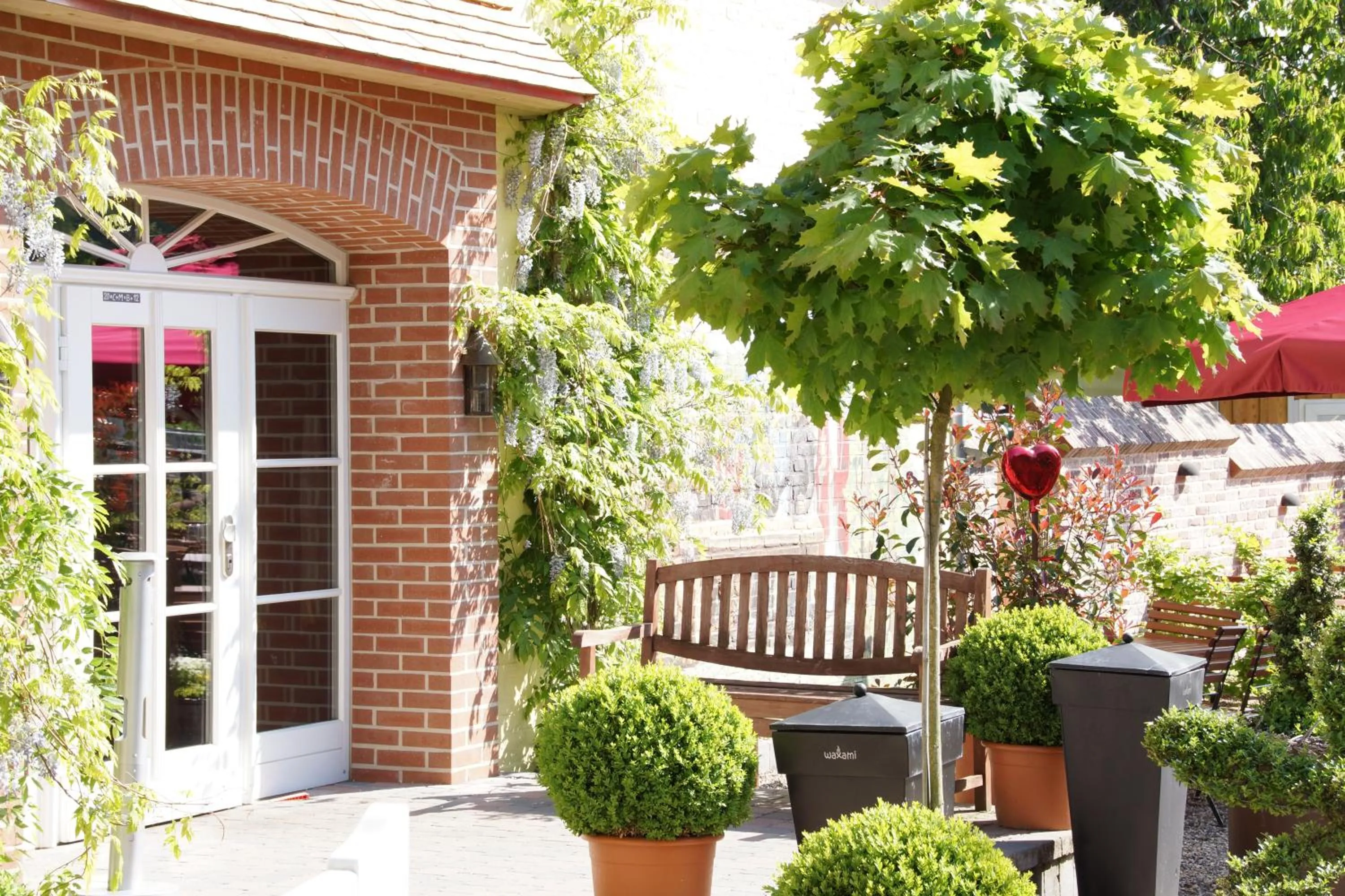 Garden in Landhotel Lebensart