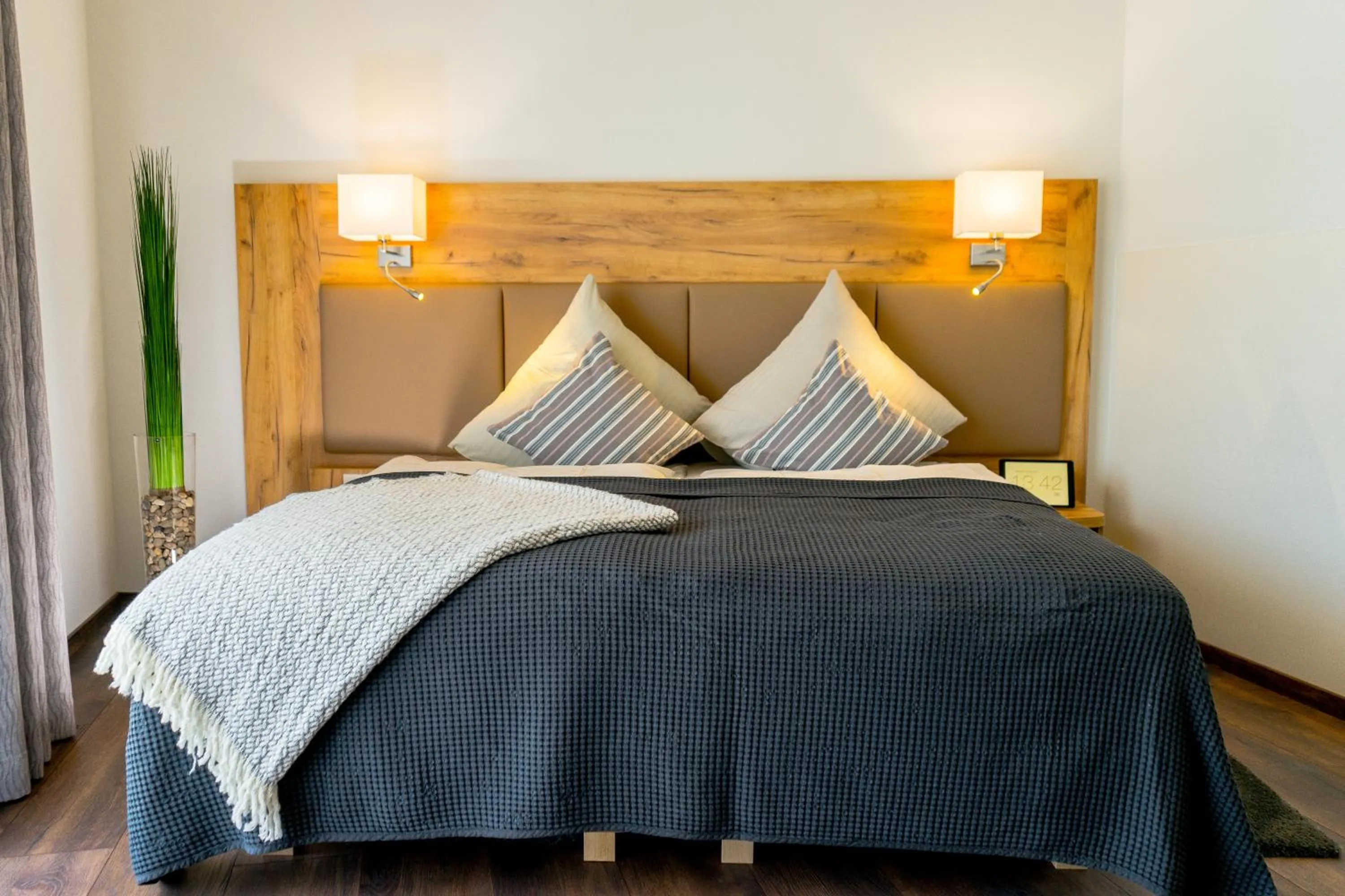 Bed in Landhotel Lebensart