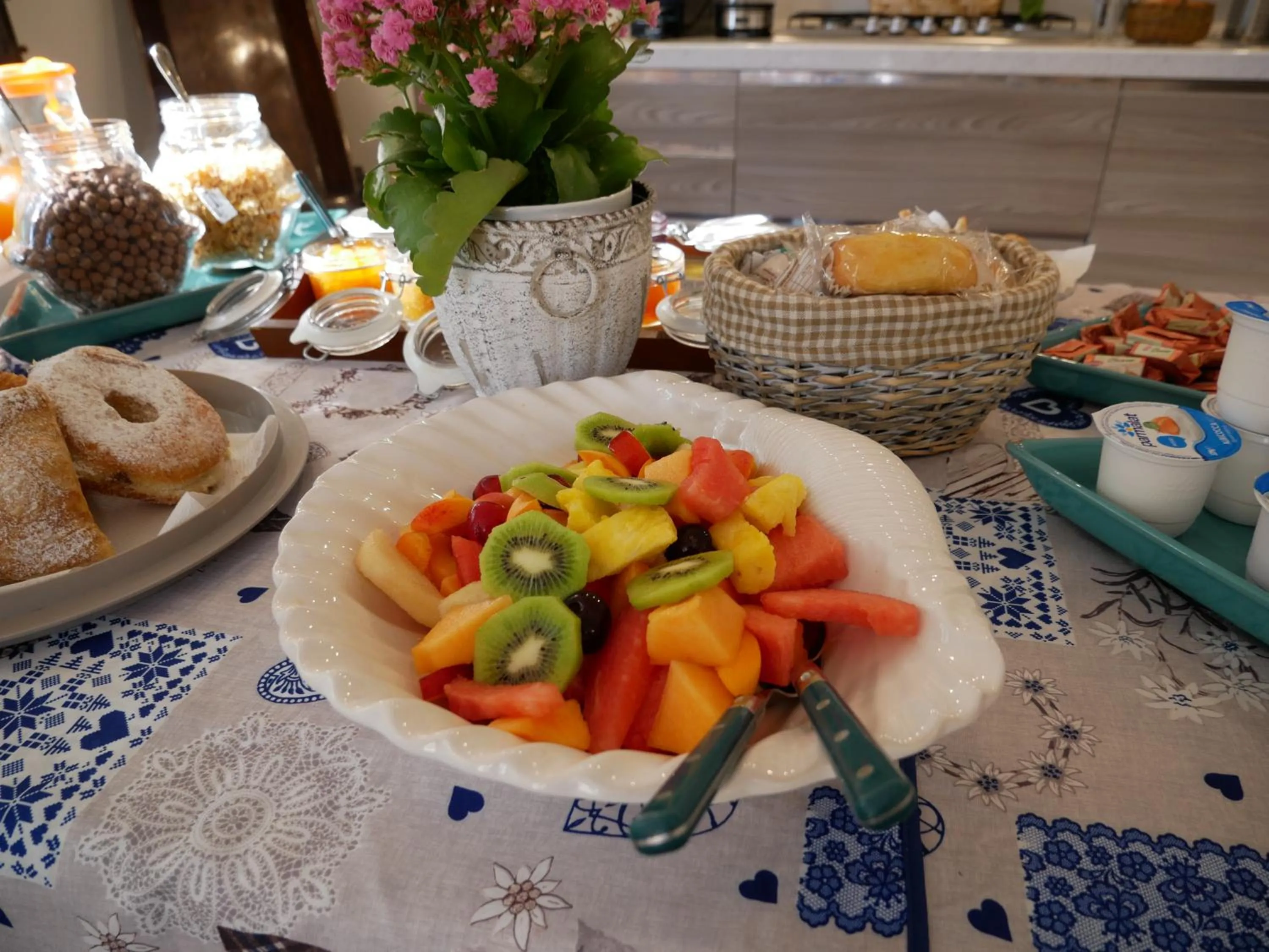 Italian breakfast in Du Parc Boutique Home