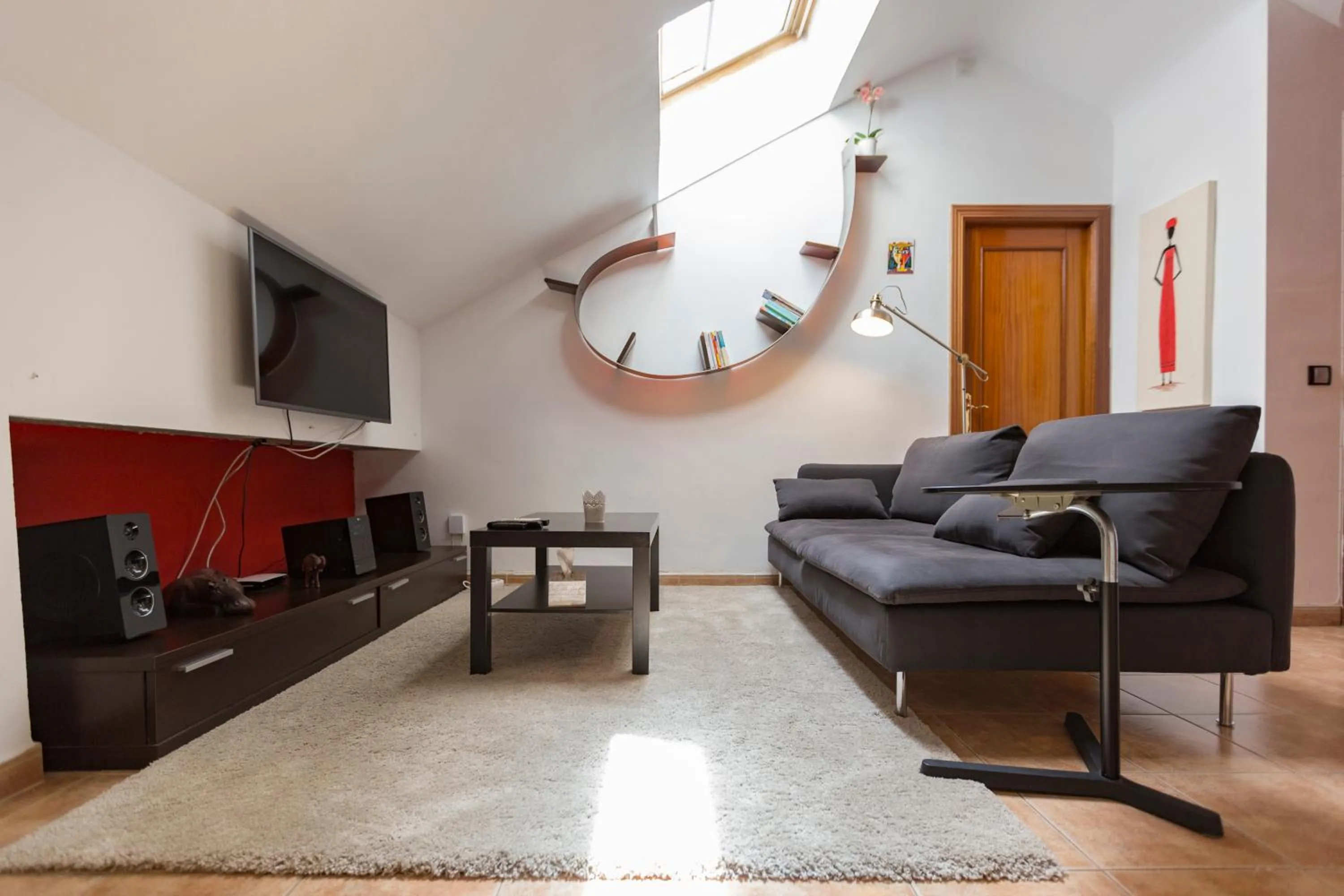 Living room in Ático Centro Málaga