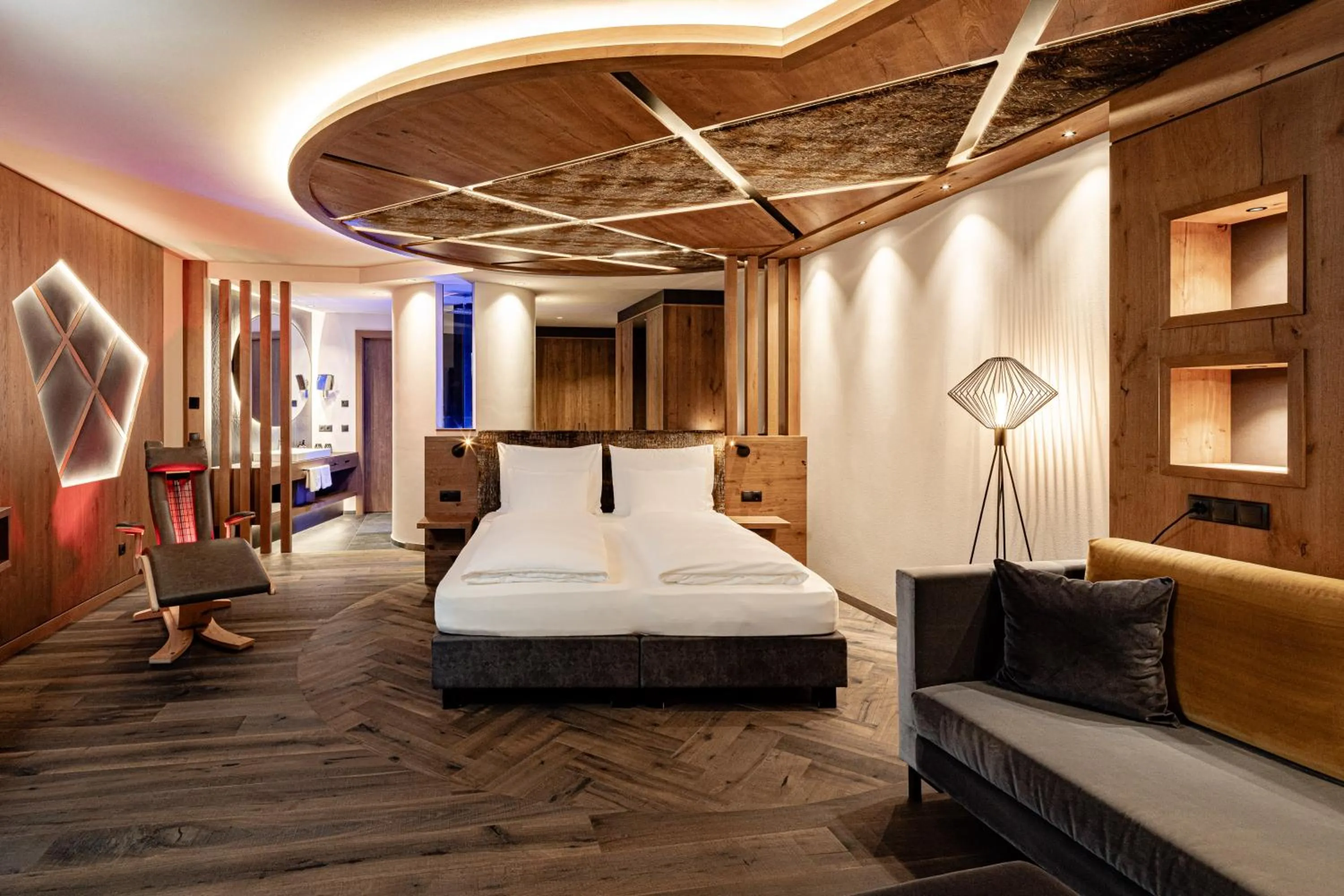 Photo of the whole room, Bed in Leitgam Adults Only Hotel