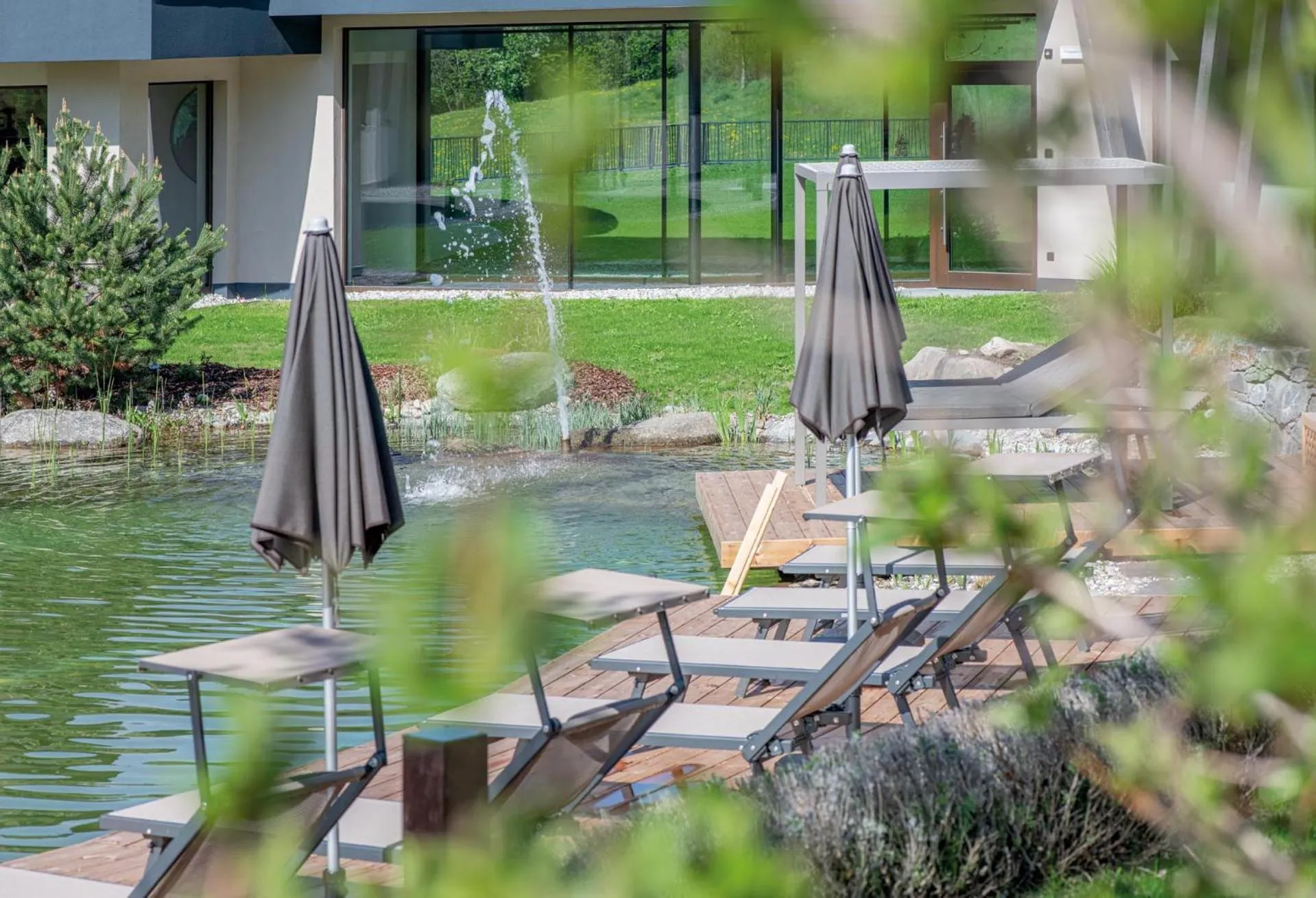 Garden in Leitgam Adults Only Hotel