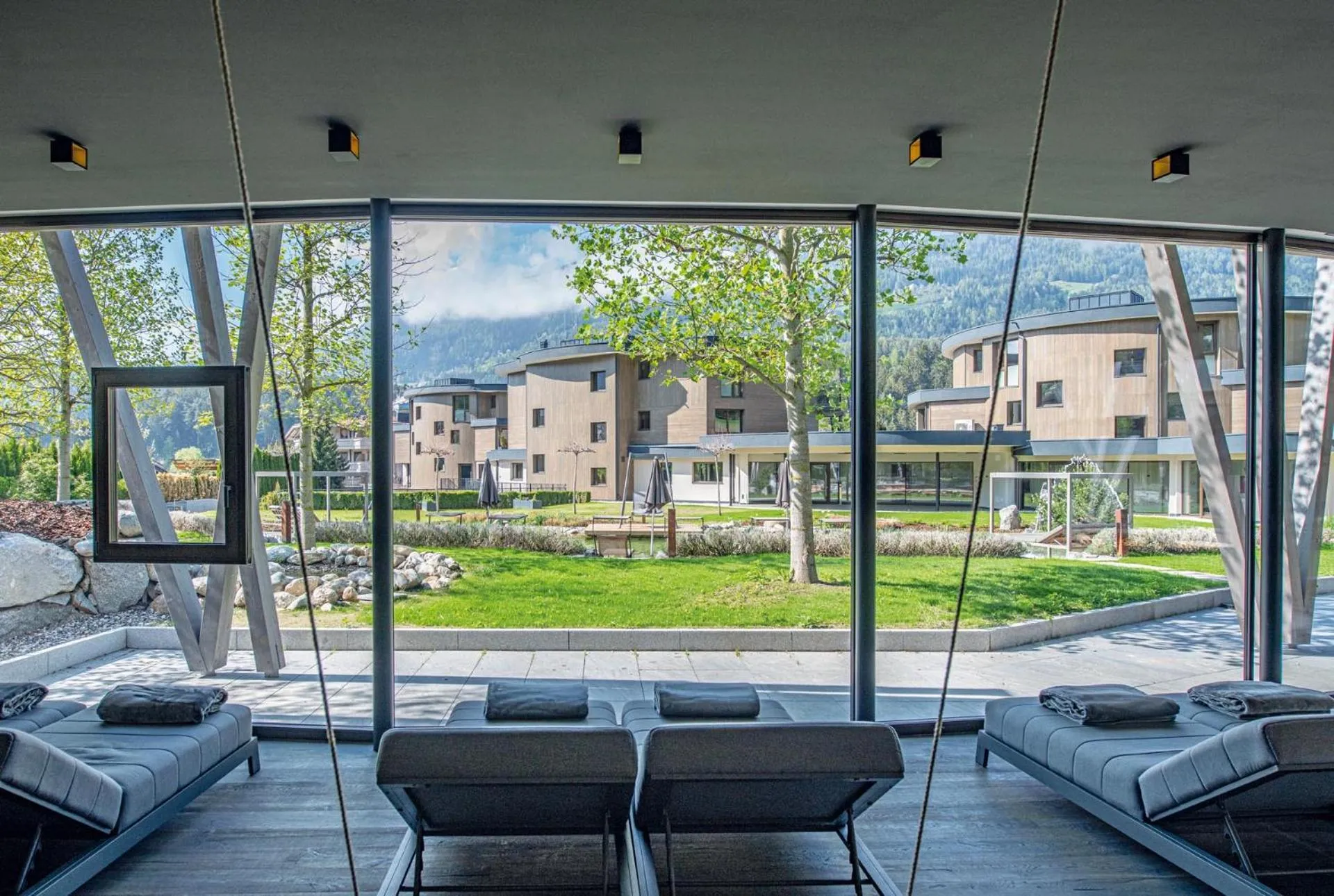 Garden view in Leitgam Adults Only Hotel