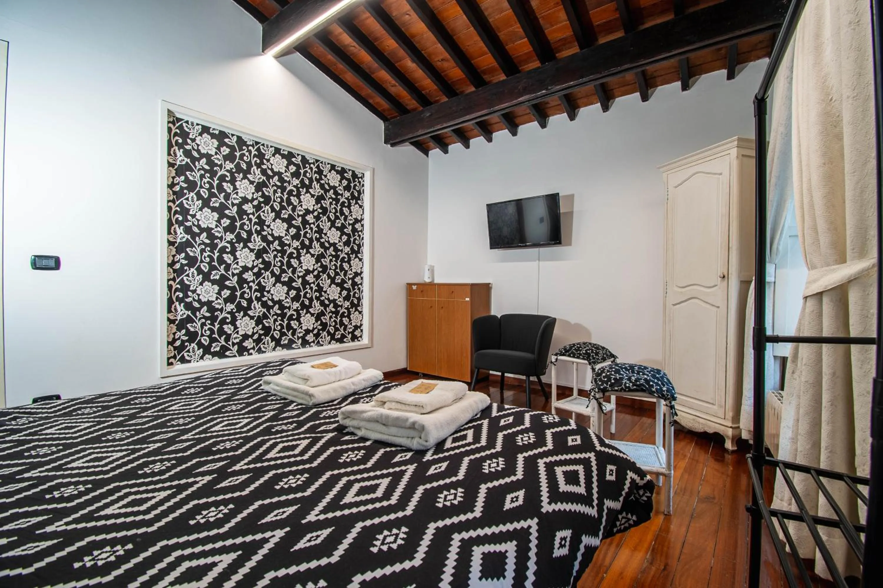 Bedroom, Bed in Casa Trasteverina