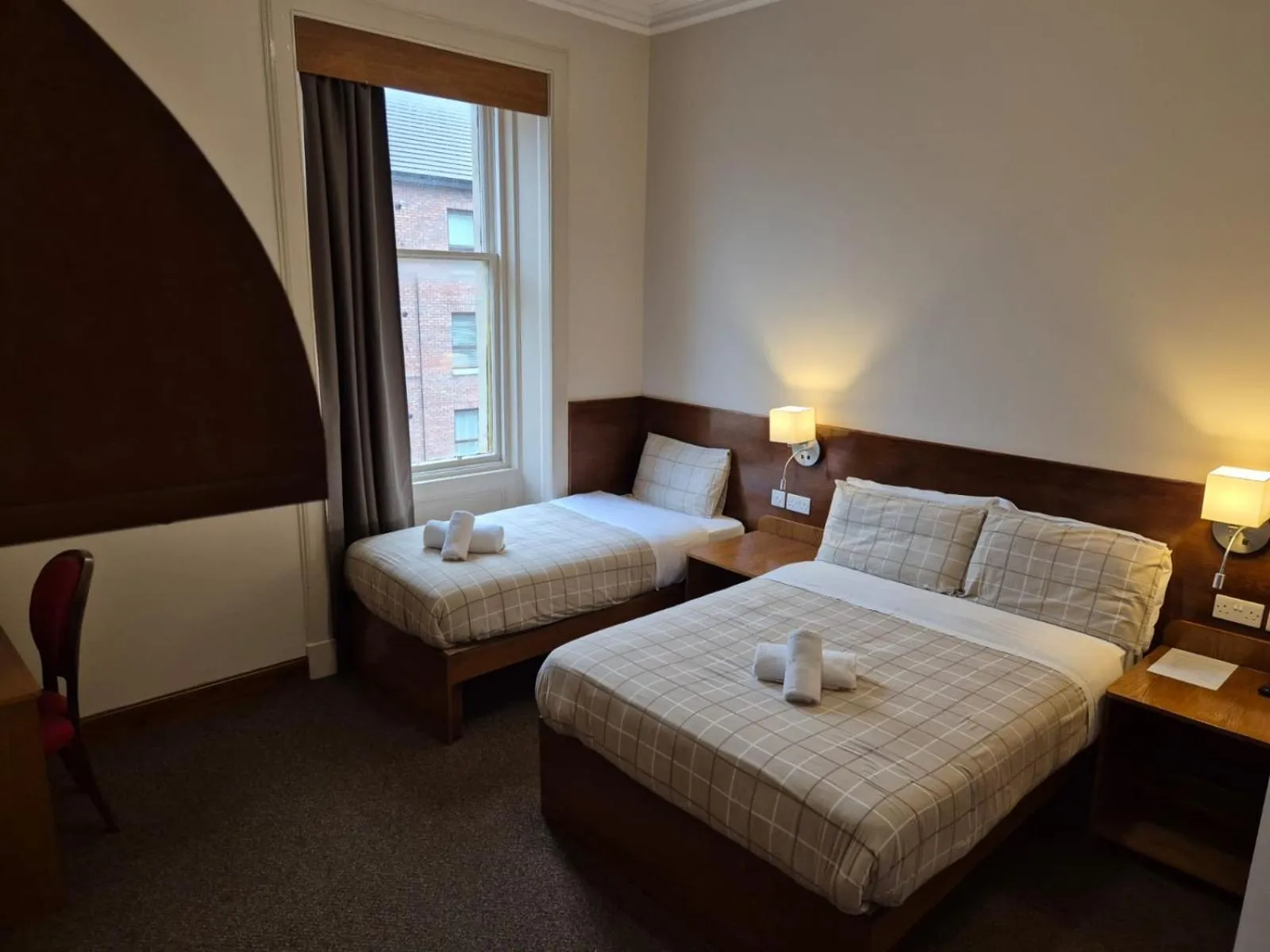 Bed in Douglas Hotel