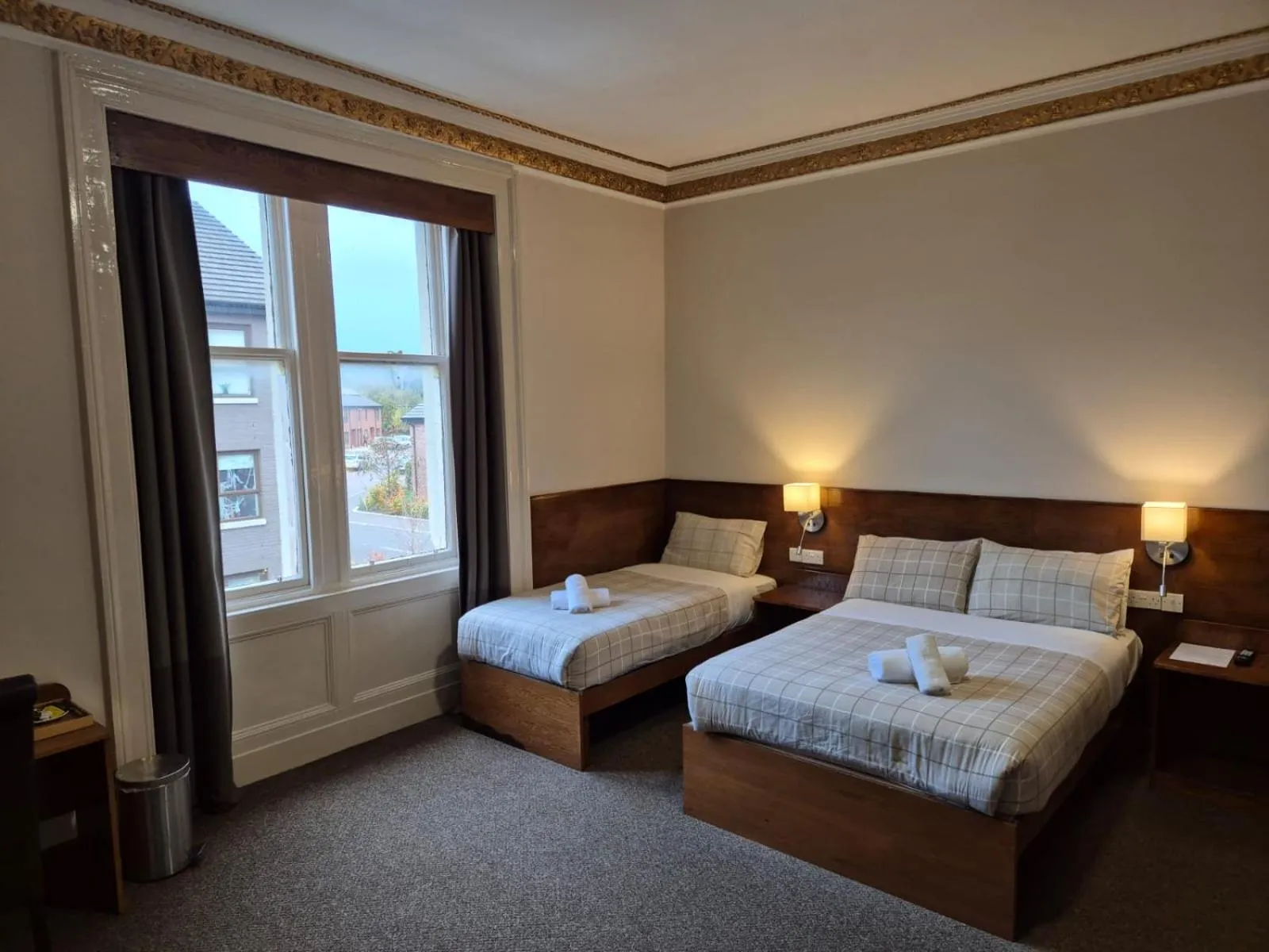 Bed in Douglas Hotel