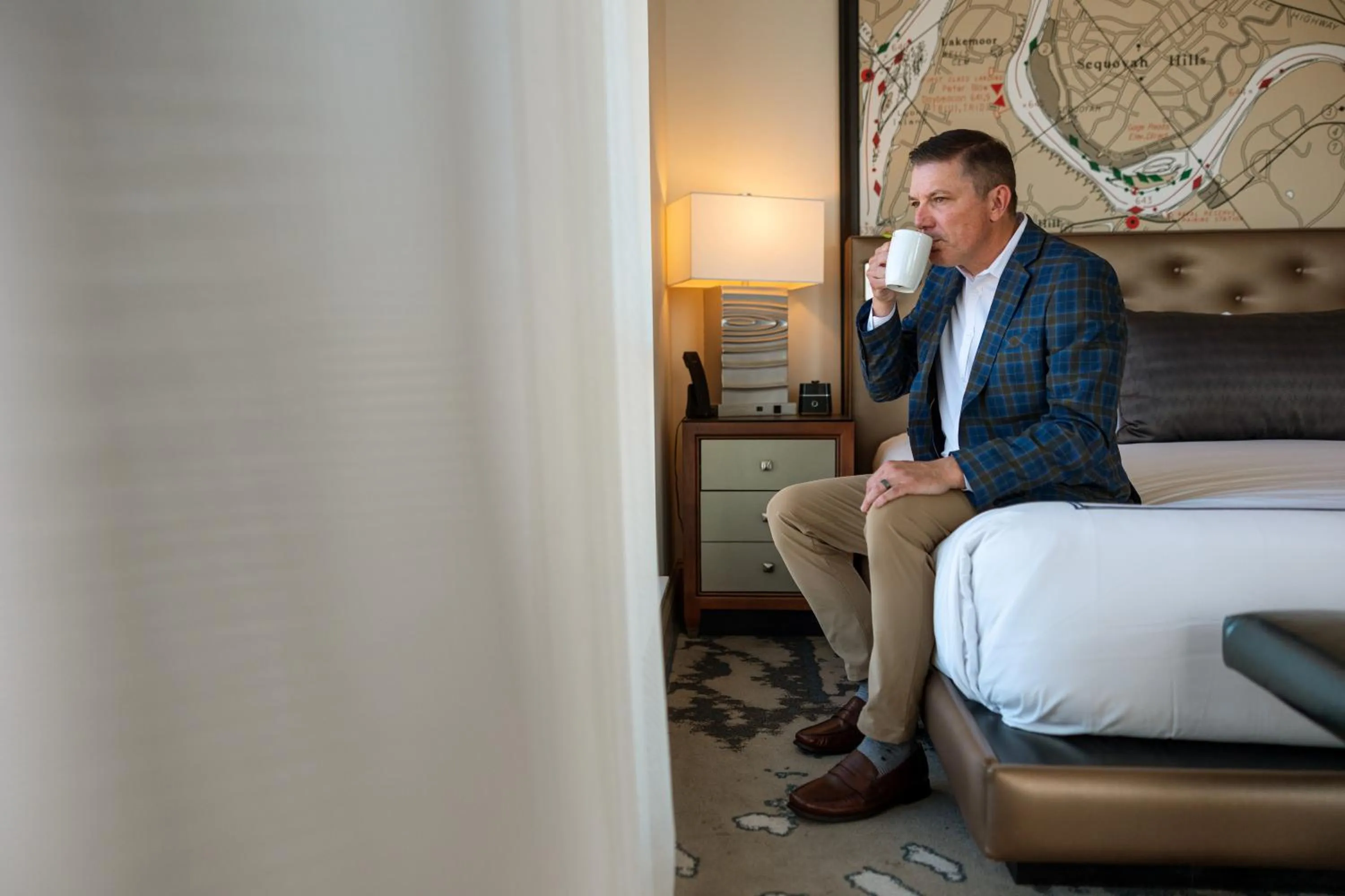 Bedroom, Bed in The TENNESSEAN Hotel