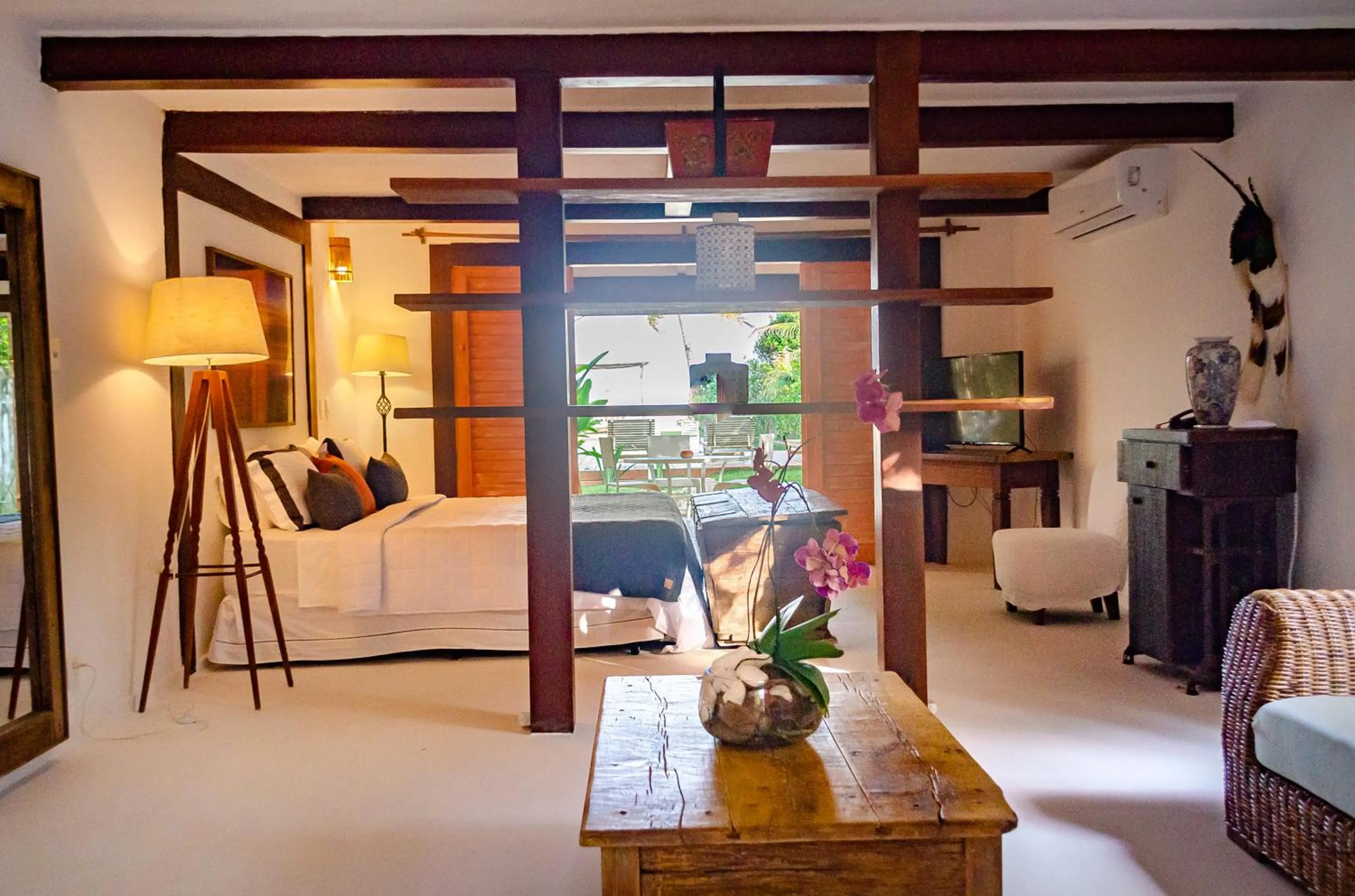 Bed in Villas de Gaia Hotel Boutique