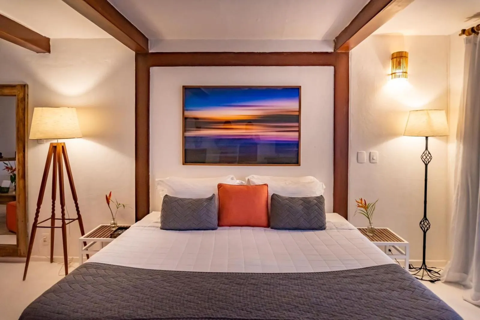 Bed in Villas de Gaia Hotel Boutique